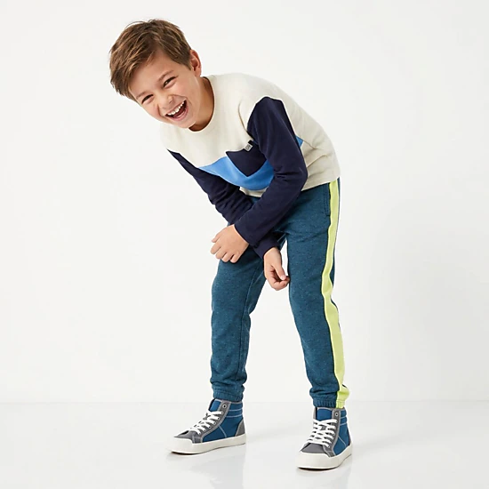 Rockets of Awesome Colorblock Comfy Jogger for Boys