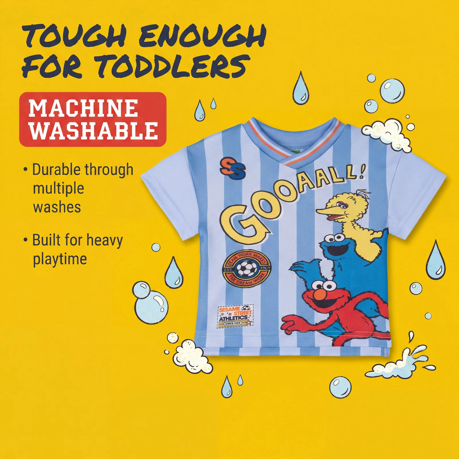 Sesame Street Boys' Athletic T-Shirt