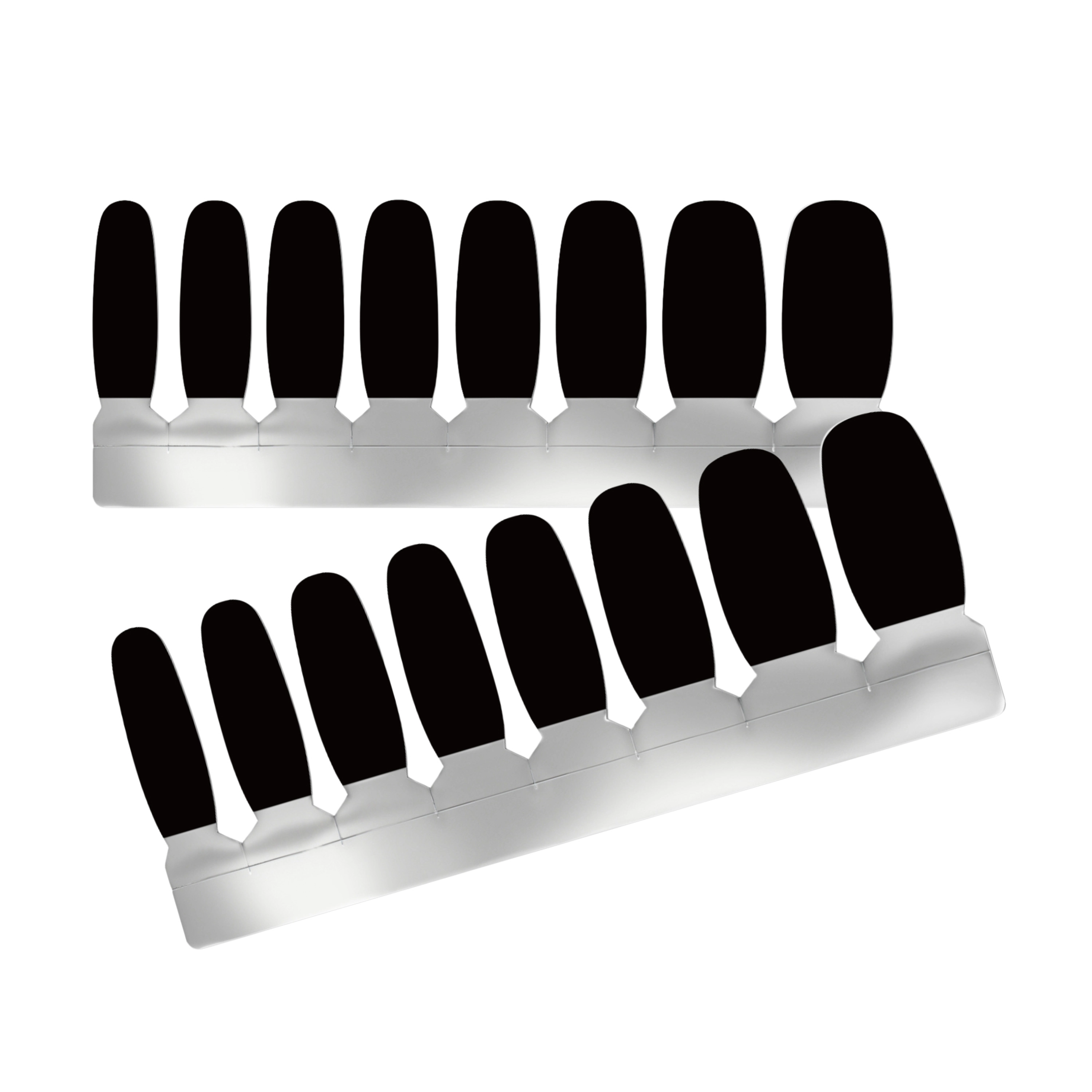 XPNail Women's 2-Pack Bundle of Nail Polish Strips 16ct