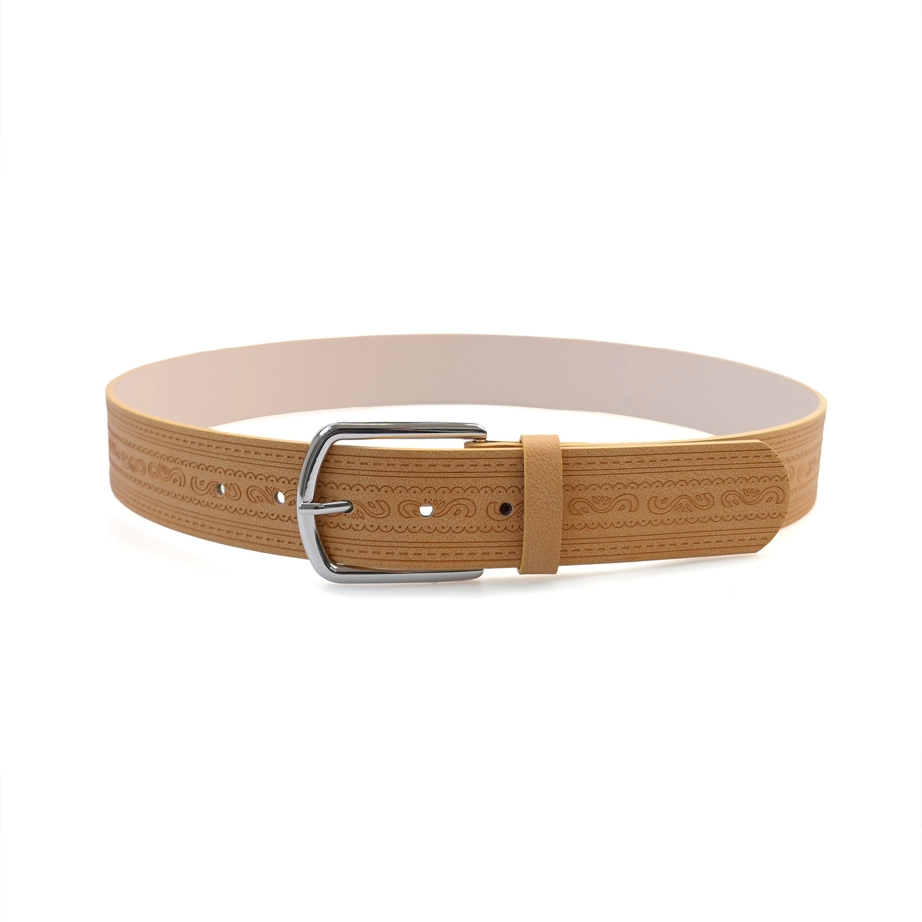 AGP PARIS Yellow Classic Women's Belt
