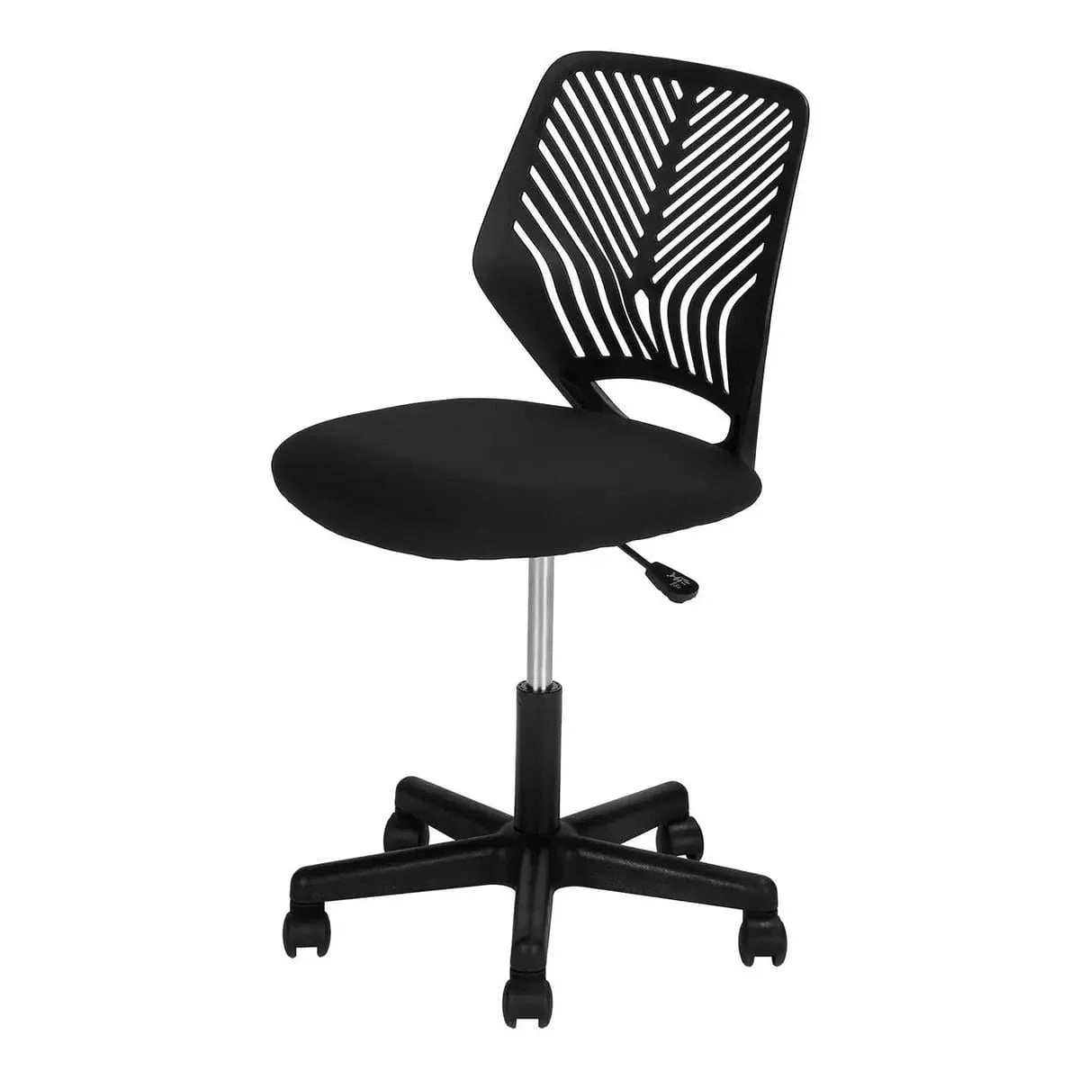 Platinum-Level Office Chairs Contemporary Black Mesh Ergonomic Office Chair Adjustable Swivel Desk