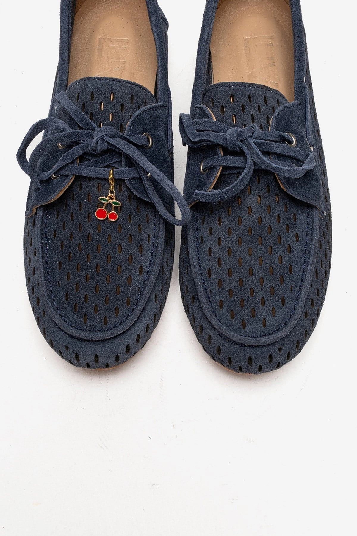 Forever & Always Womens Stevo Leather Lace Up Loafer