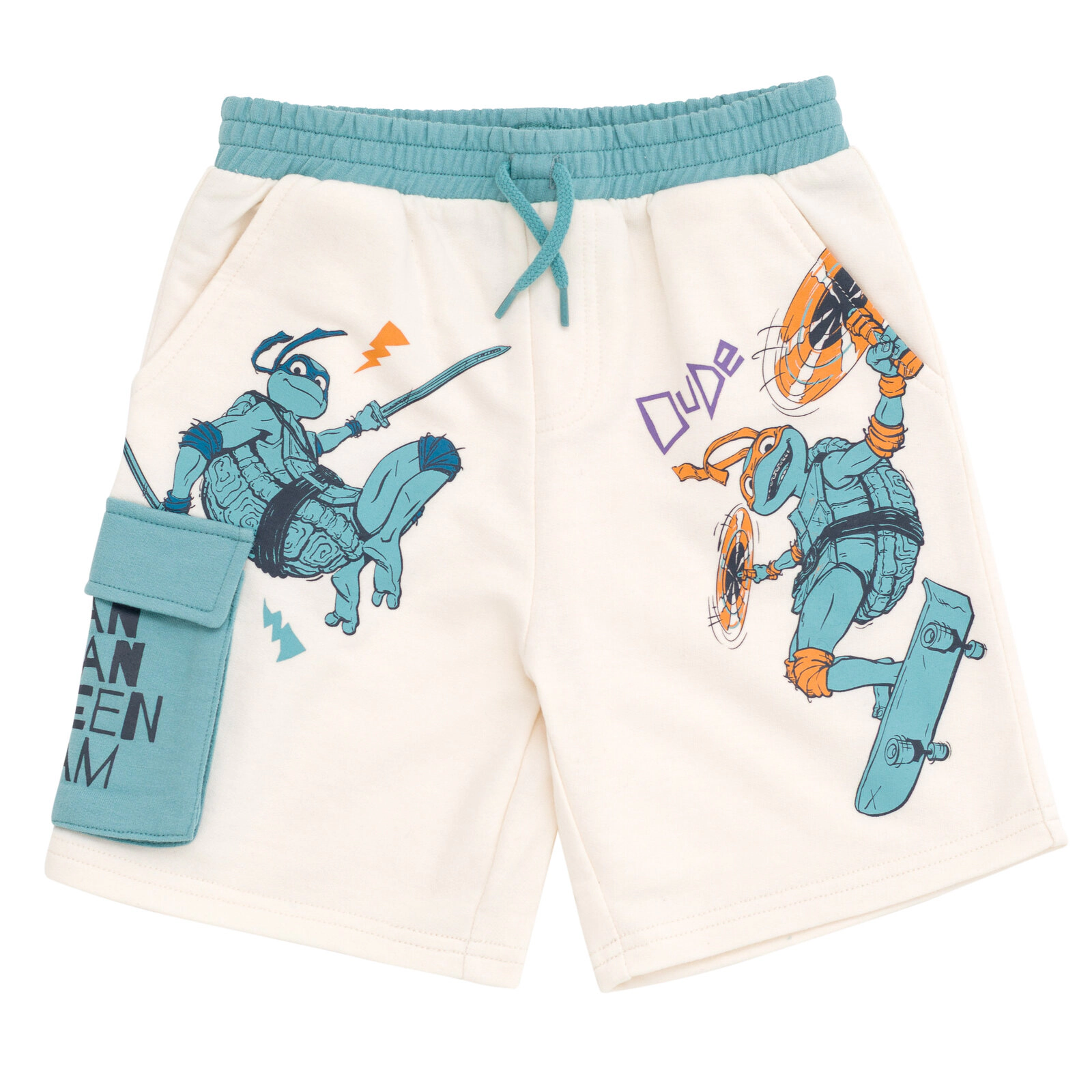 Teenage Mutant Ninja Turtles Boys' 2-Piece Hooded Tee and Shorts Set