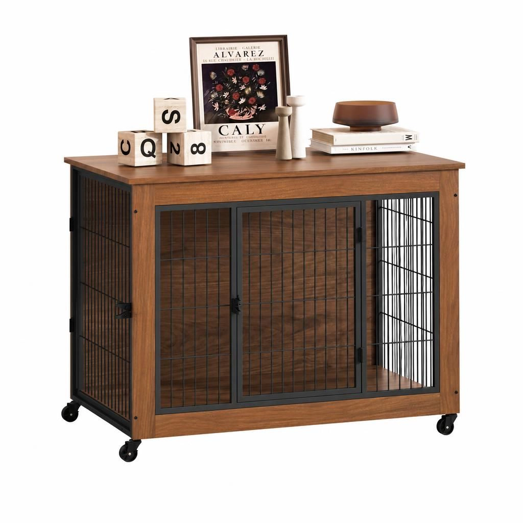Ifmall Writing Desk with Hutch