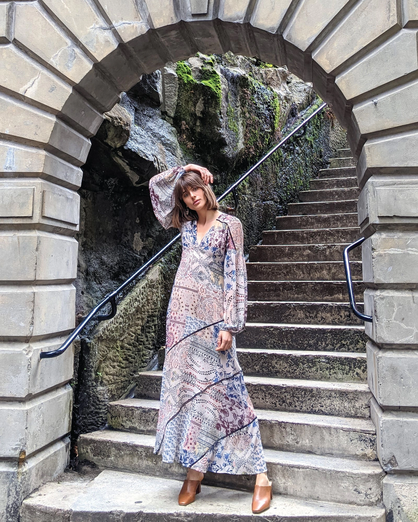 Belle & Bloom Womens Your Dreams Maxi Dress