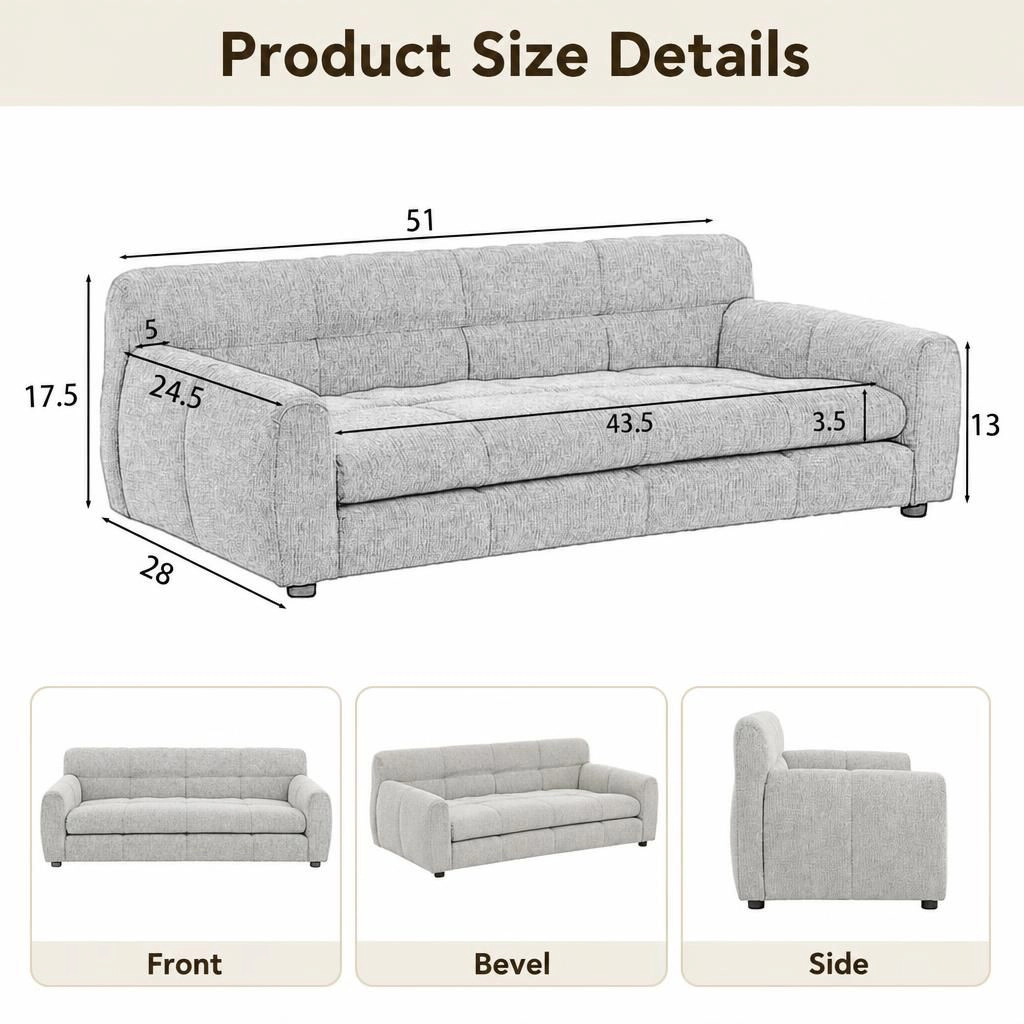 GOODSILO Supportive Durable Foam Pet Bed