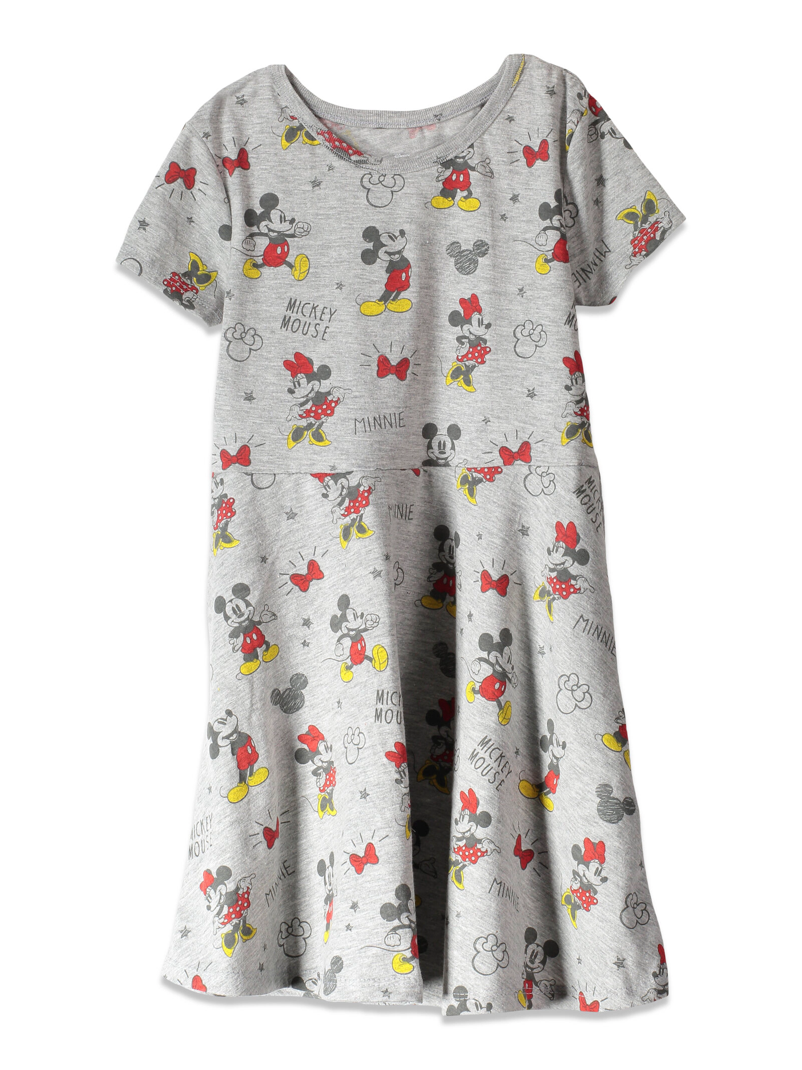 Disney Minnie Mouse Girls' 2-Pack Skater Dresses