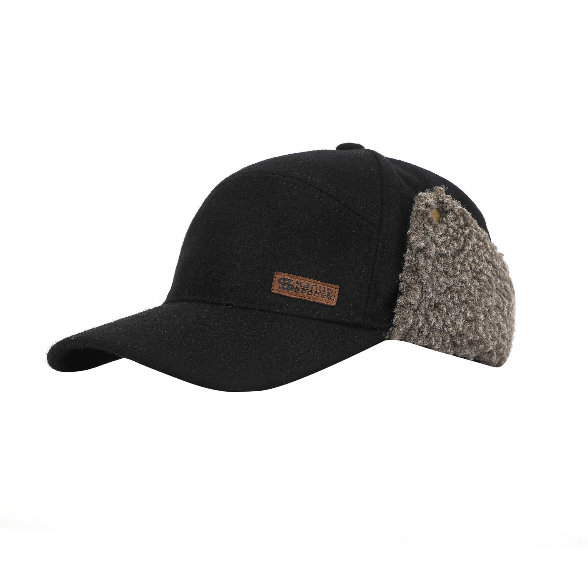 Kanut Sports York Wool Camper - Unisex Midweight Earflap Hat