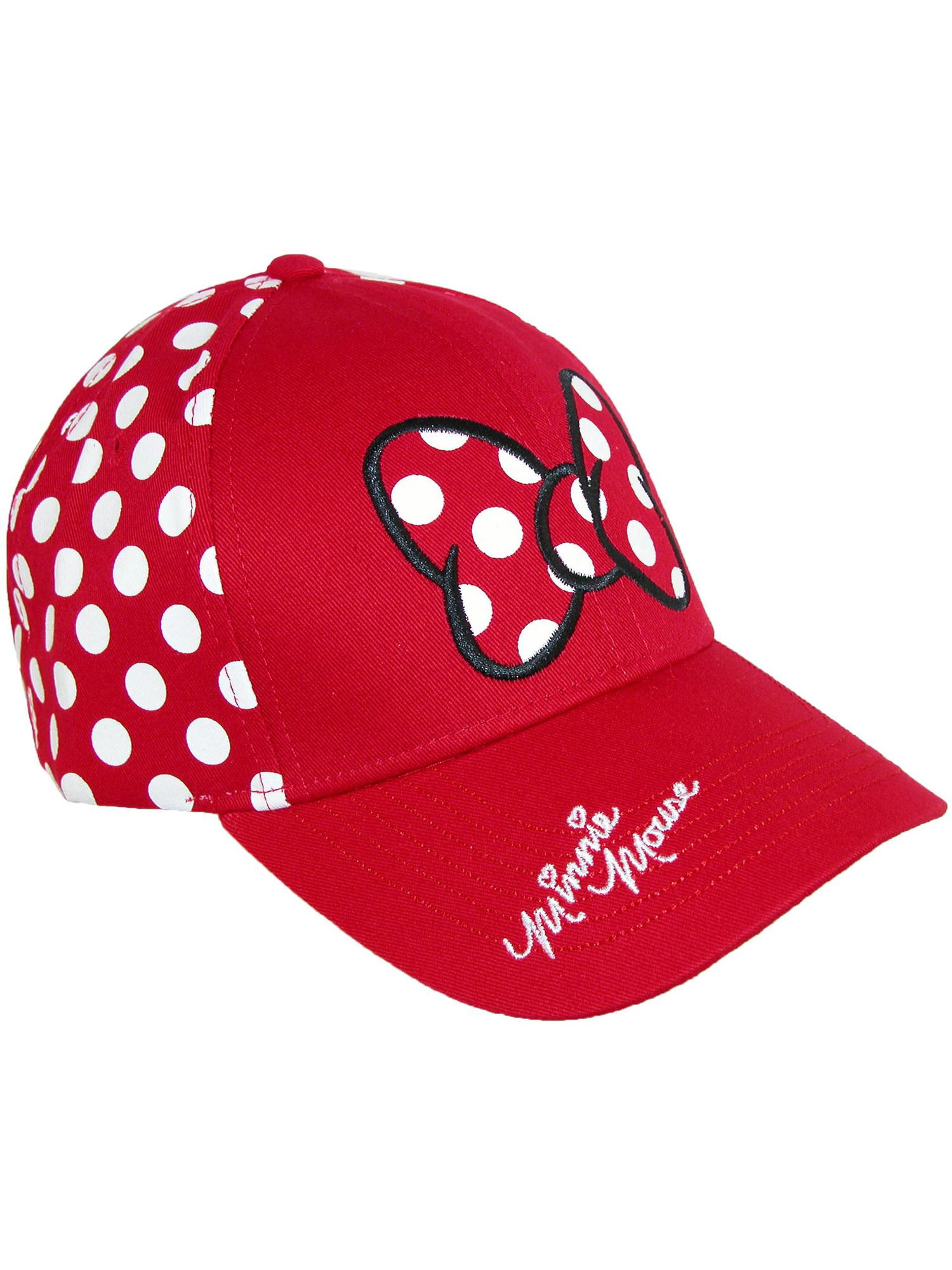 Disney Women's Minnie Mouse Polka Dots Baseball Hat