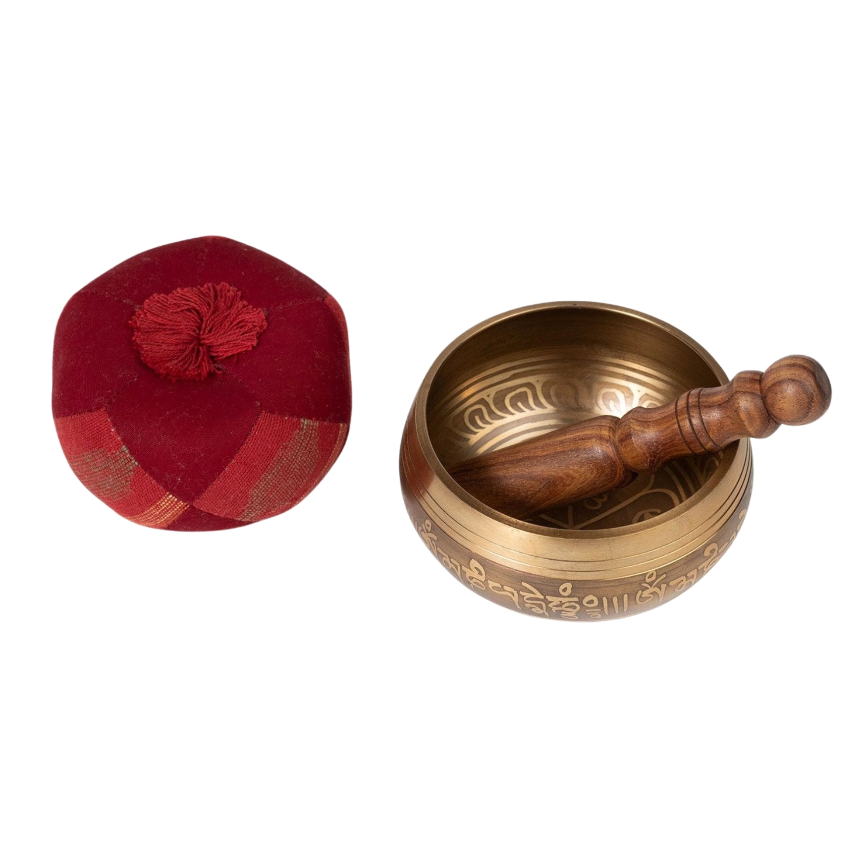 Ten Thousand Villages Calm Wisdom Singing Bowl