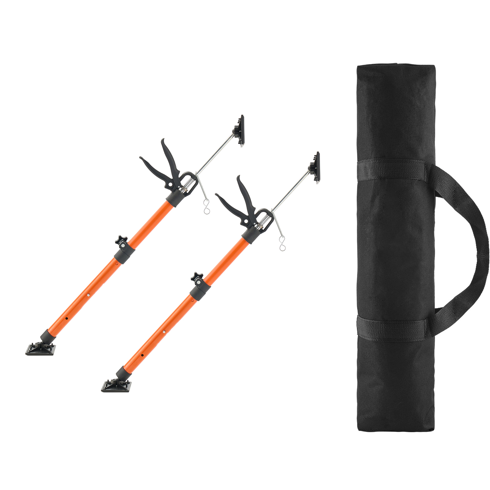 HONGGE Cabinet Jack Support Pole Steel Telescopic Quick Support Rod Adjustable 3rd Hand System for Installing Cabinets