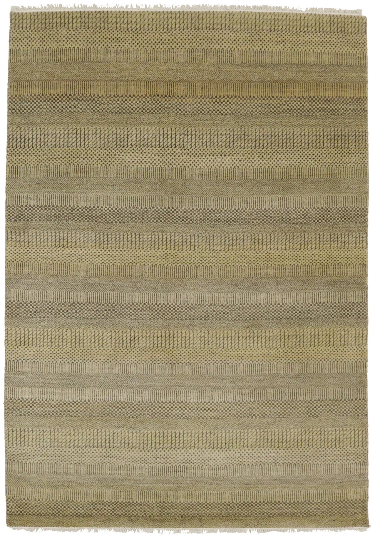 Magic Rugs Brown & Beige Grass Design 5X8 Modern Oriental Rug