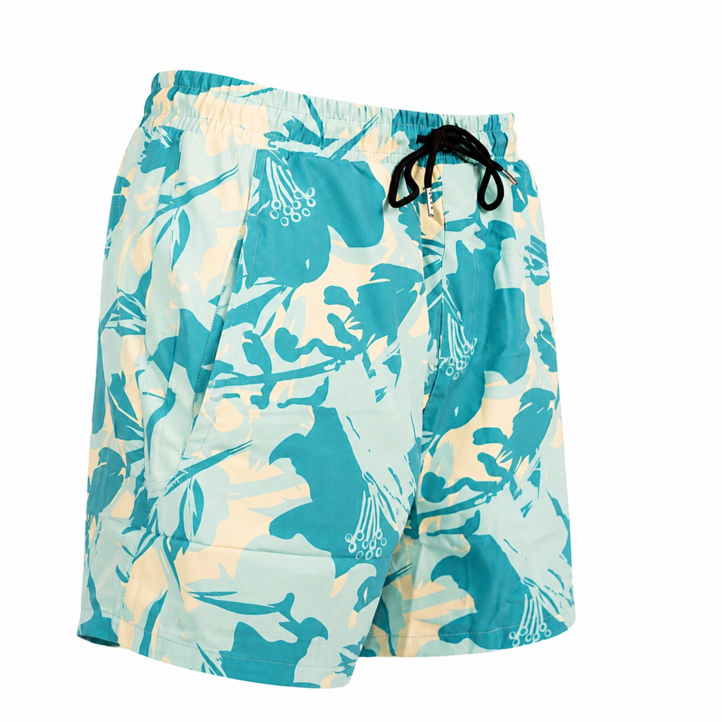 Dry Pocket Men's Waterproof Swim Shorts With A