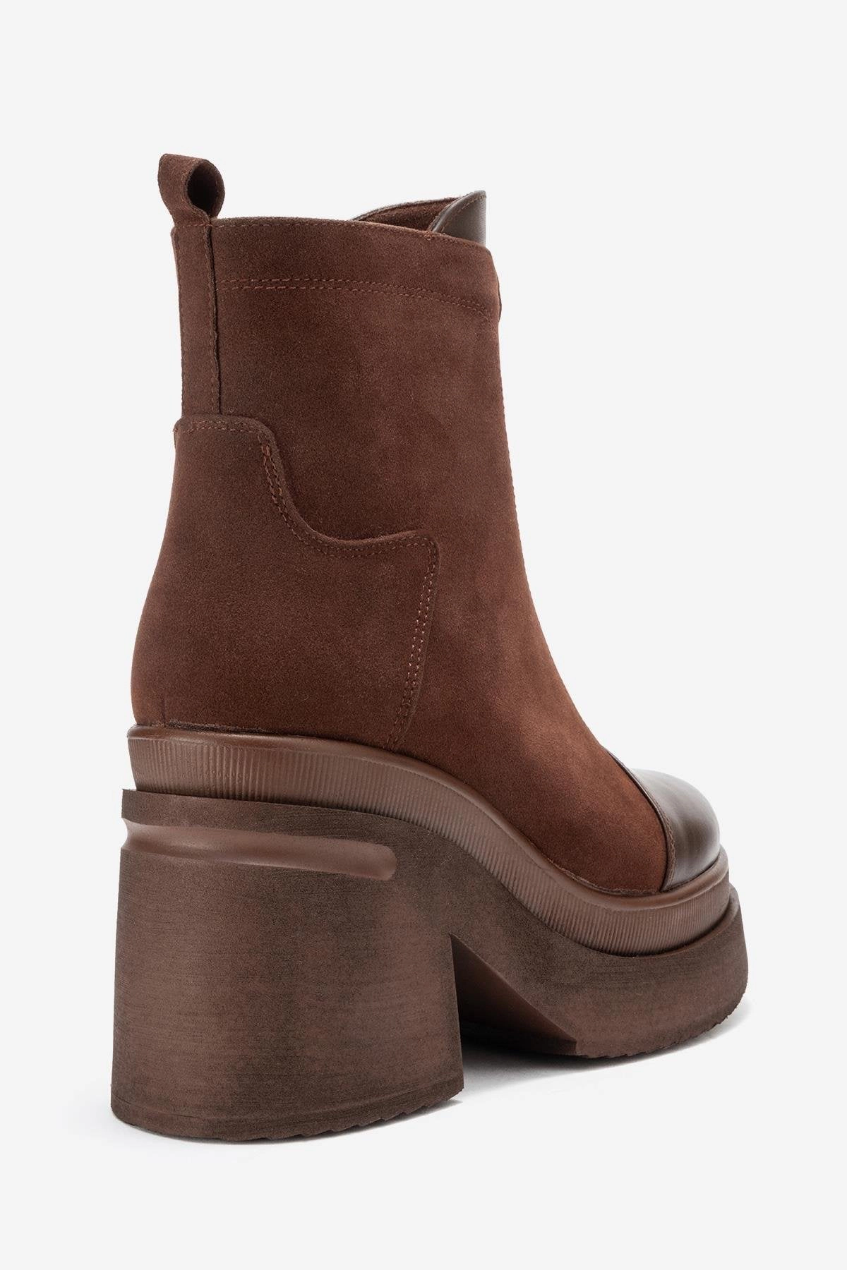 Prologue Shoes Womens Ardenne Platform Zip Boot
