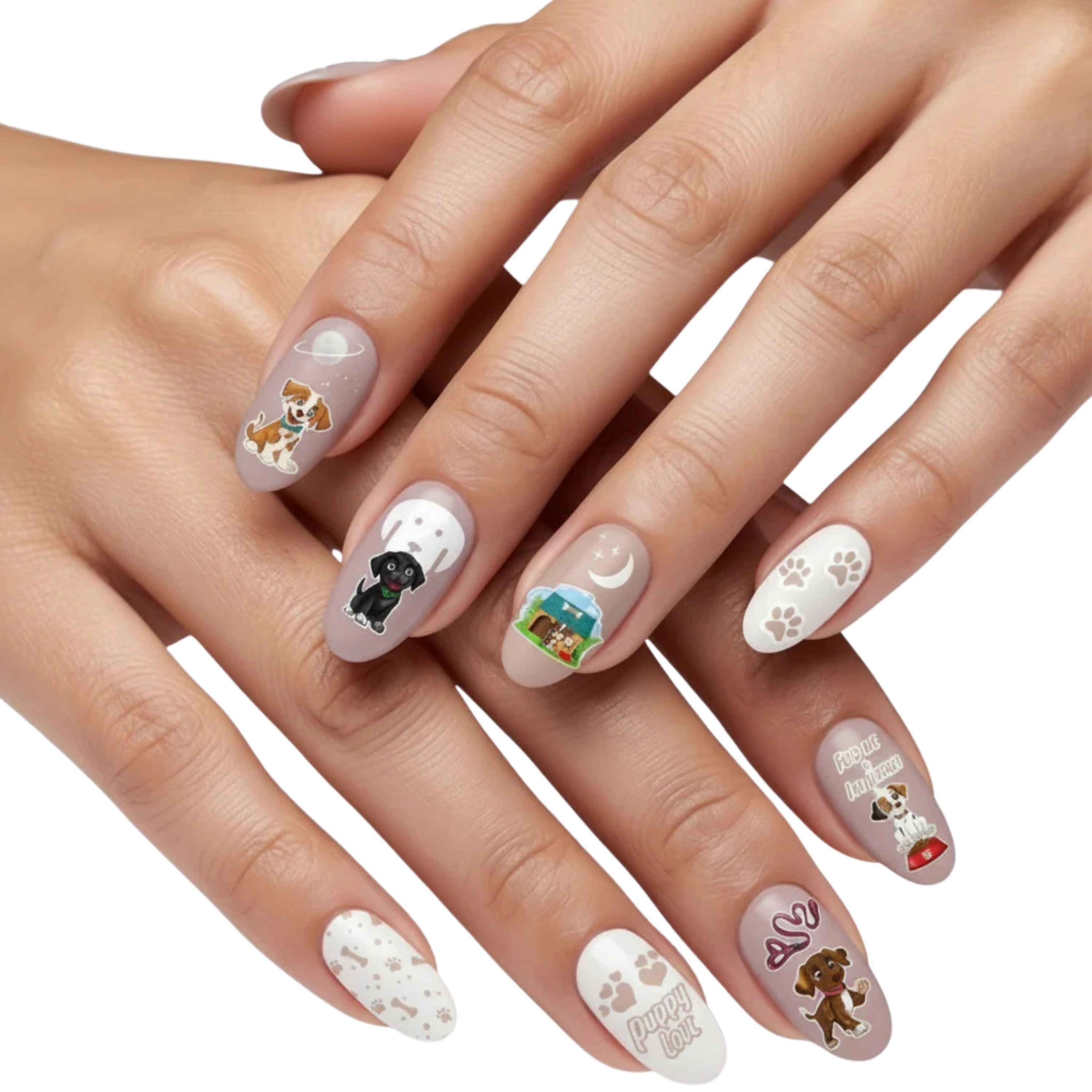 XPNail Women's Nail Polish Strips Paws 16ct