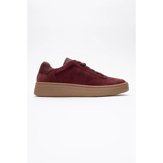 Forever & Always Womens Fyore Leather Sneakers