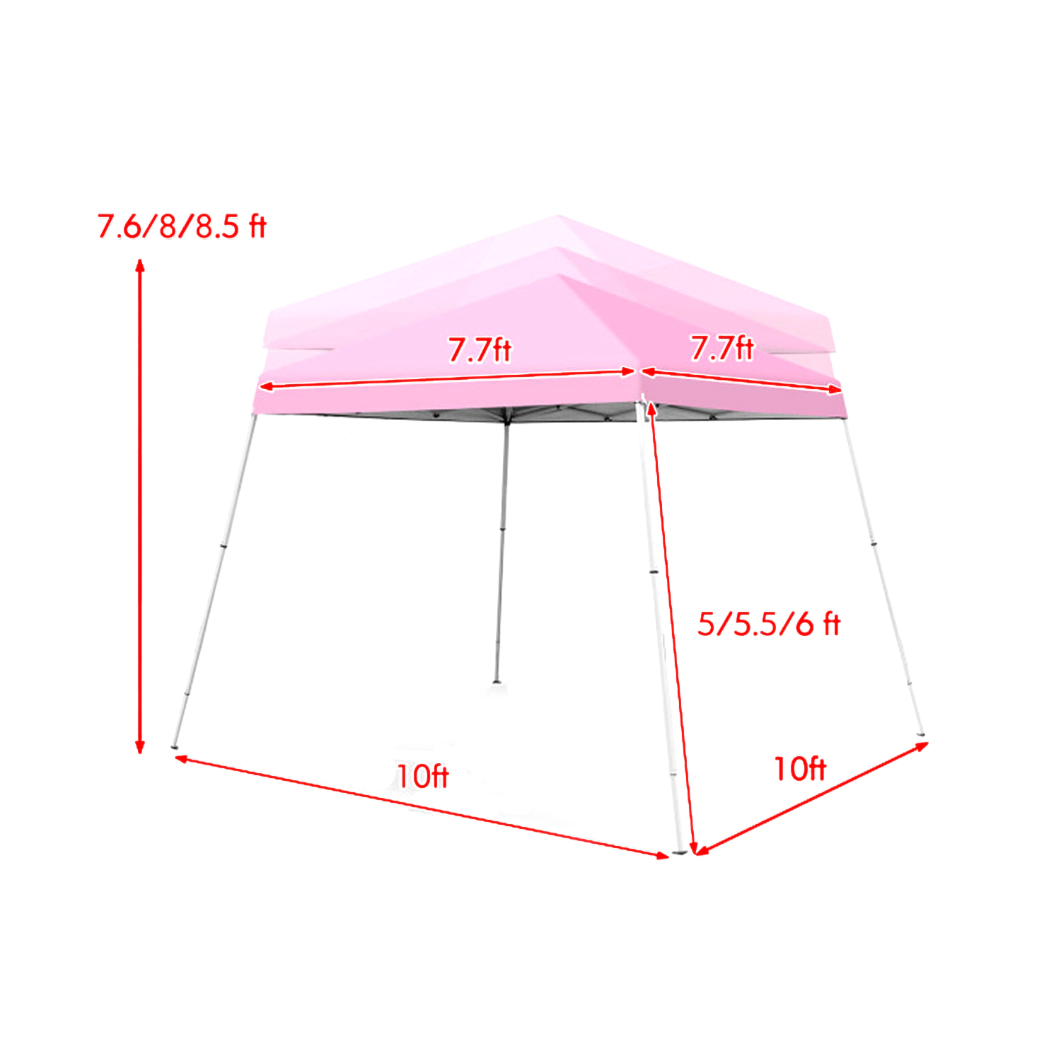 Hivvago Instant Outdoor Canopy Tent with Foldable Frame and Storage Bag