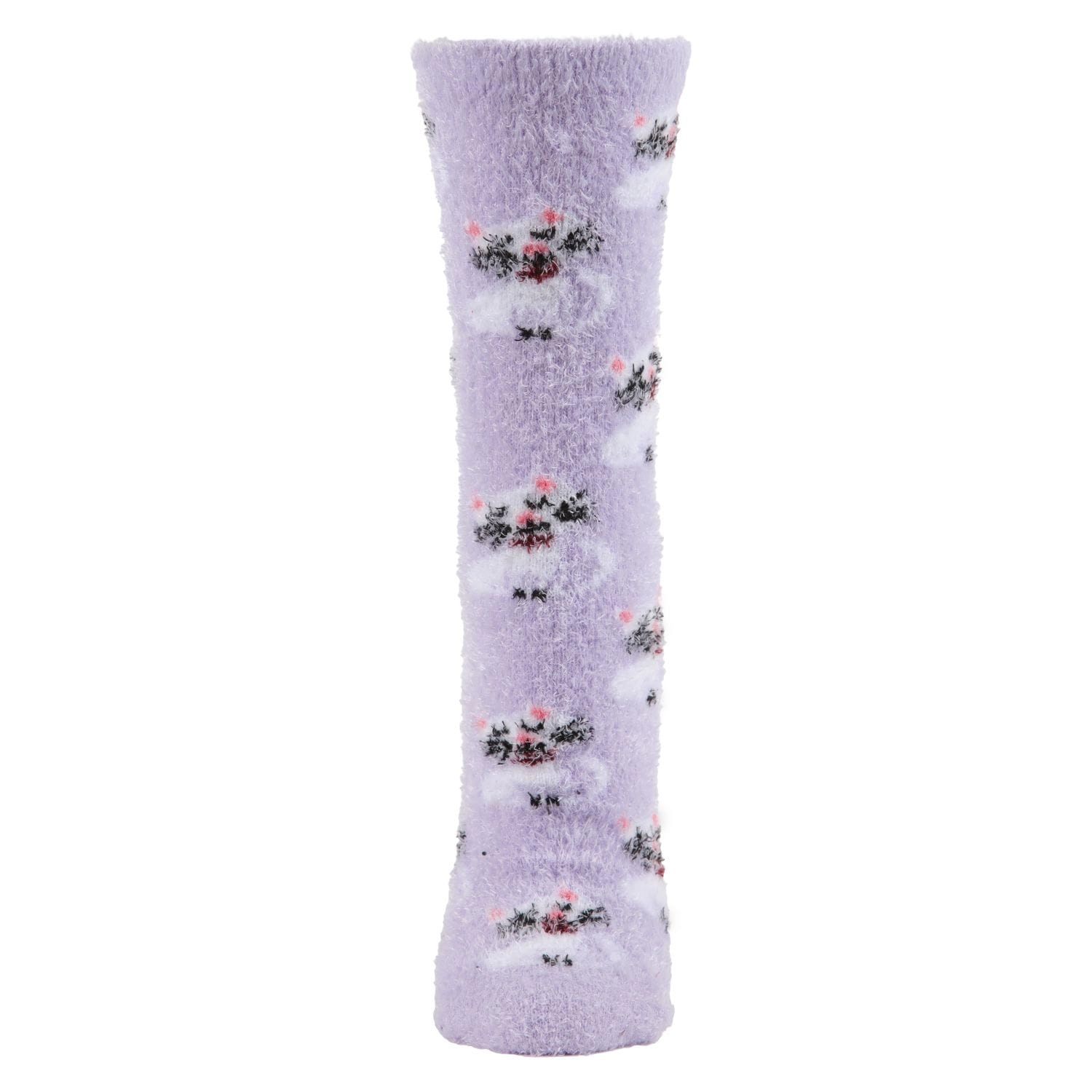 MeMoi Cute Cats Cozy Plush Crew Socks