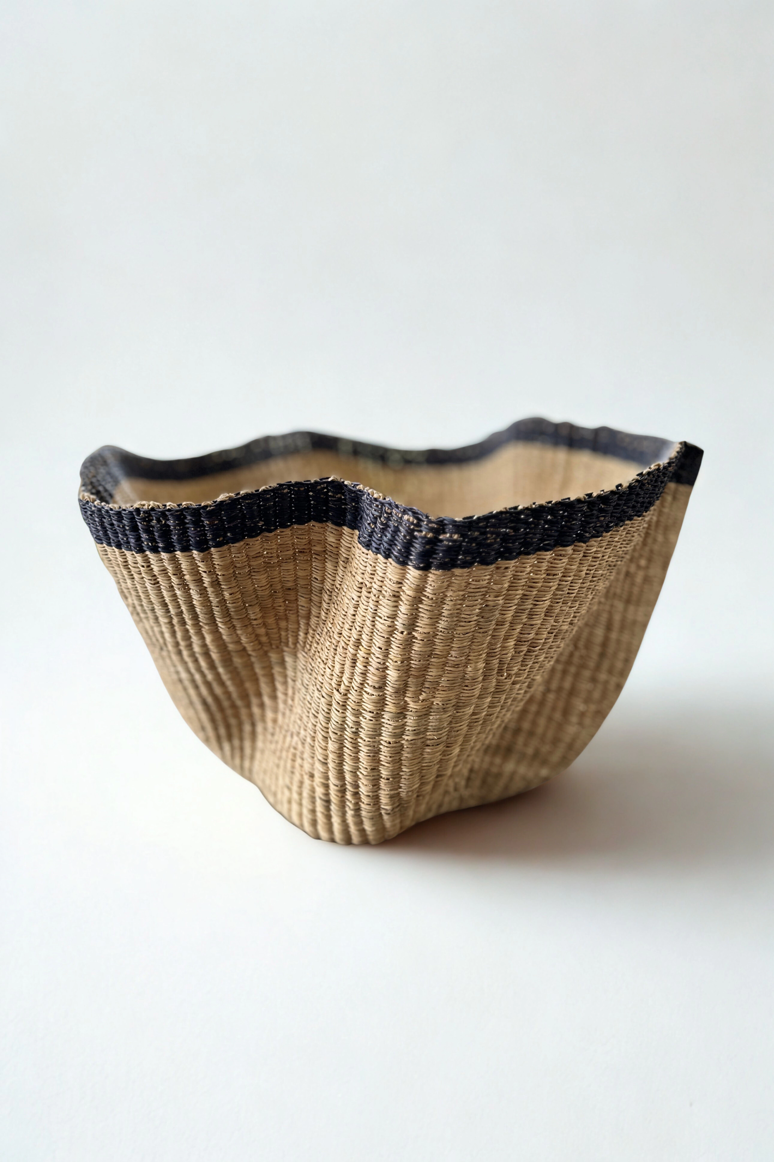 Mbare Handwoven Wave Basket