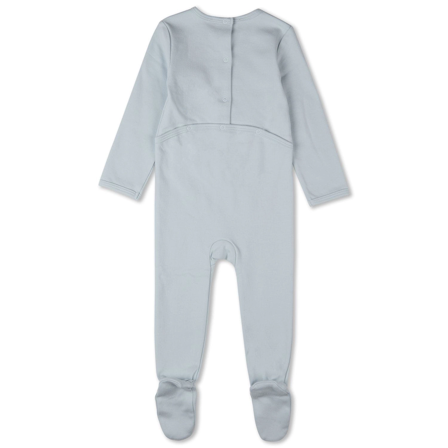 MeMoi Baby "Merry Skyline" 100% Cotton Long-Sleeve Footie