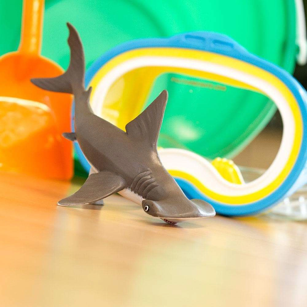 Safari Ltd. - Hammerhead Shark Baby Kids Toy Figure