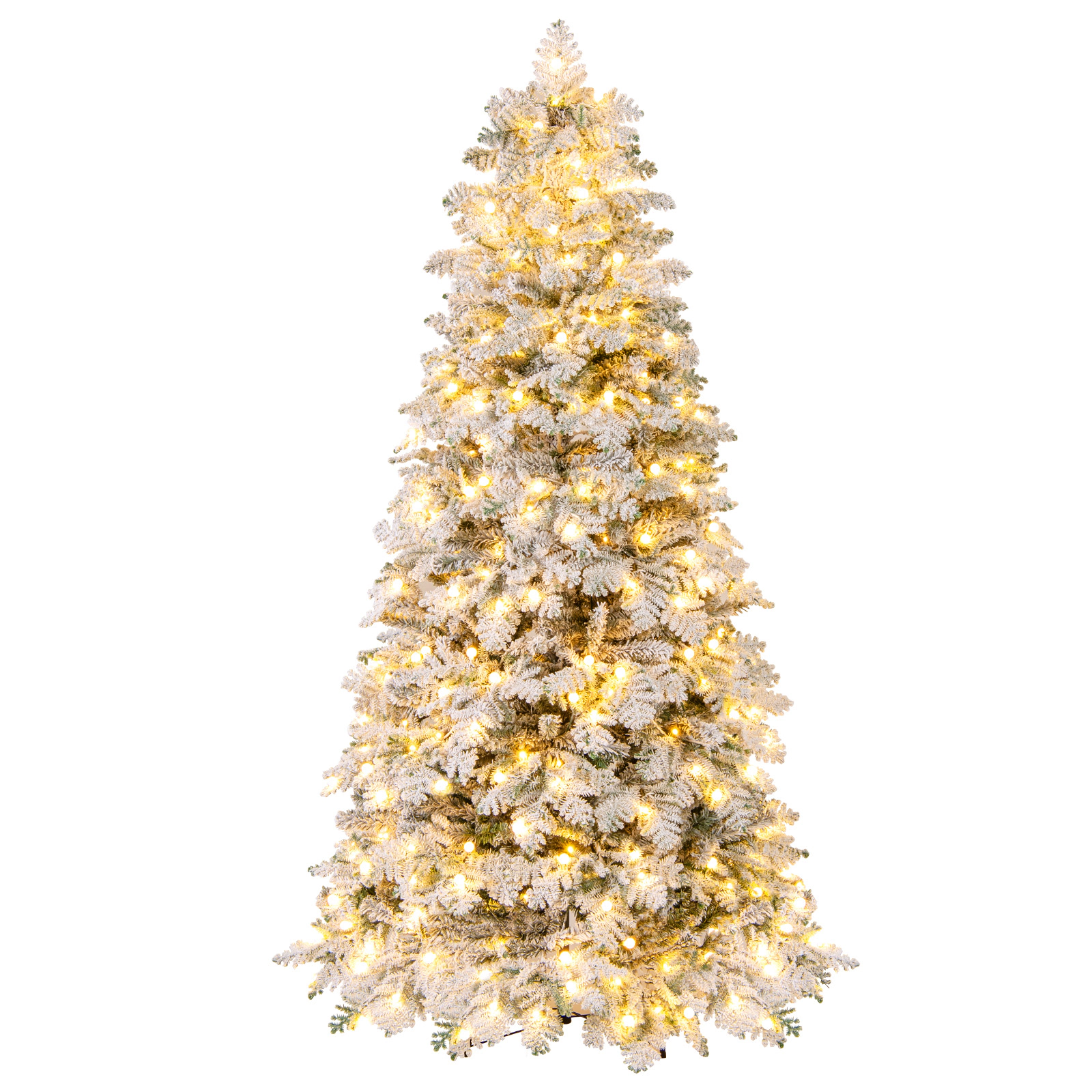 SlickBlue Pre-Lit Christmas Tree with 8 Lighting Modes & LEDs