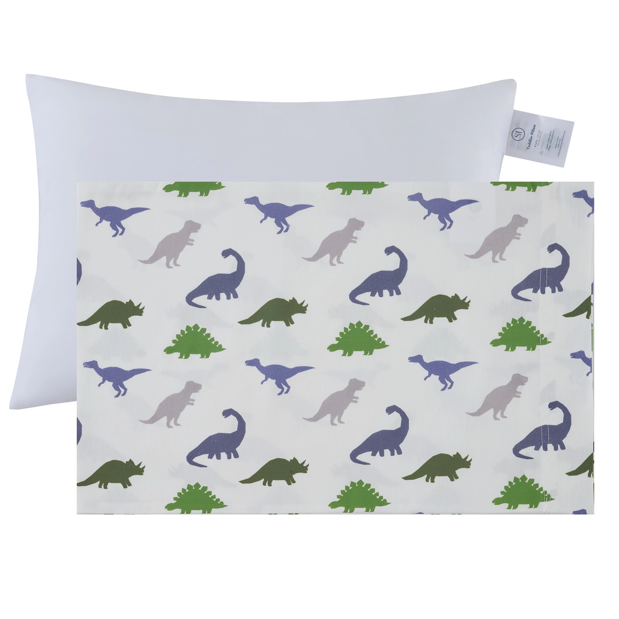 Sweet Home Collection Kids' 13"x18" Pillow & Printed Pillowcase