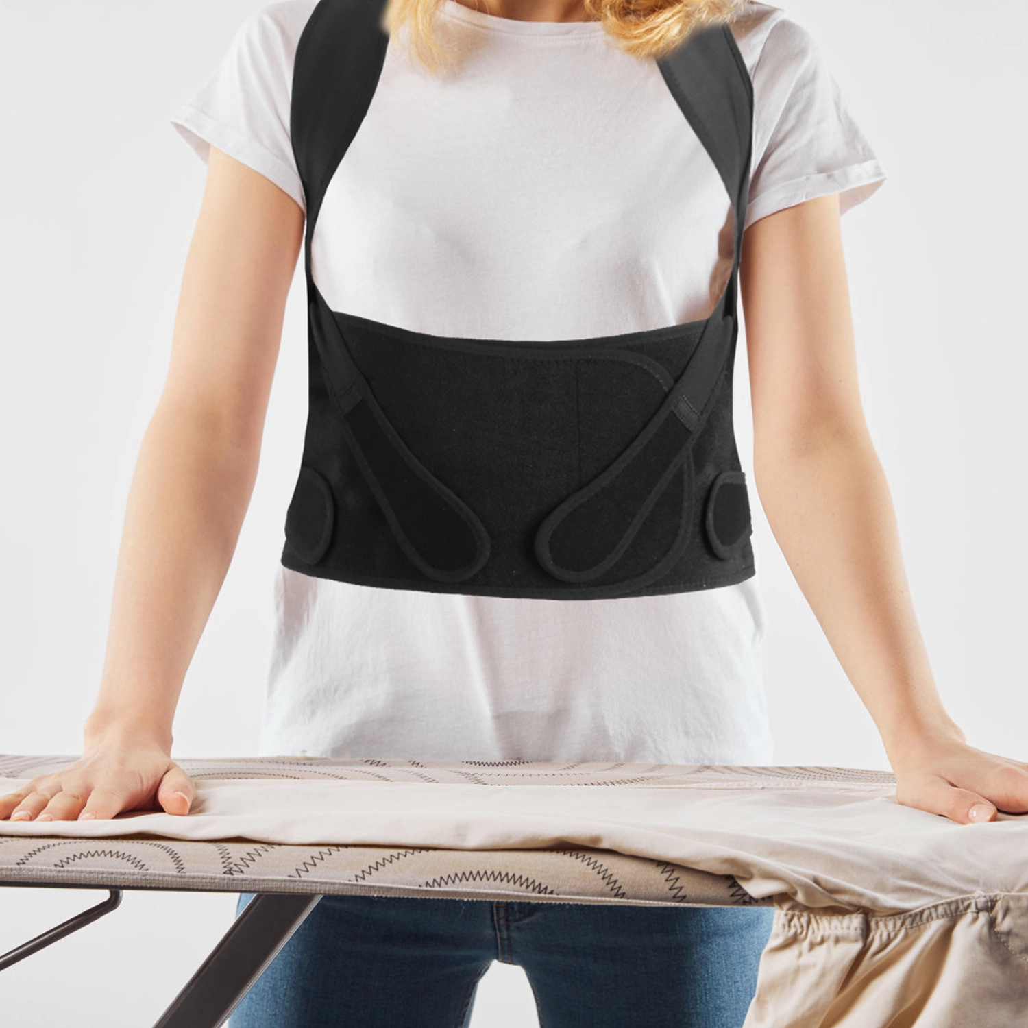 GBruno Adjustable Back Brace Posture Corrector
