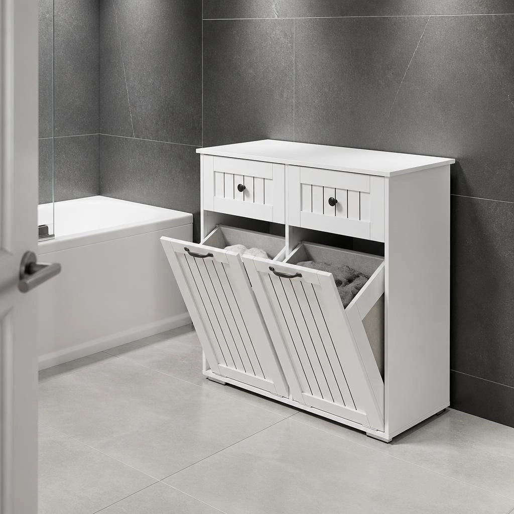 ELEMENT ACE Freestanding Bathroom Storage Organizer Cabinet