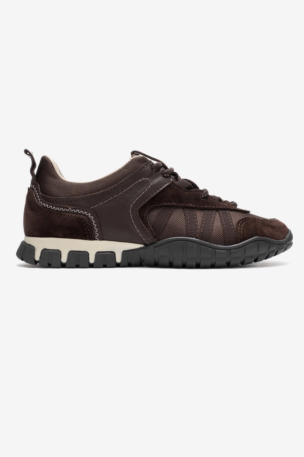 Forever & Always Womens Fiera Leather Mesh Sneaker