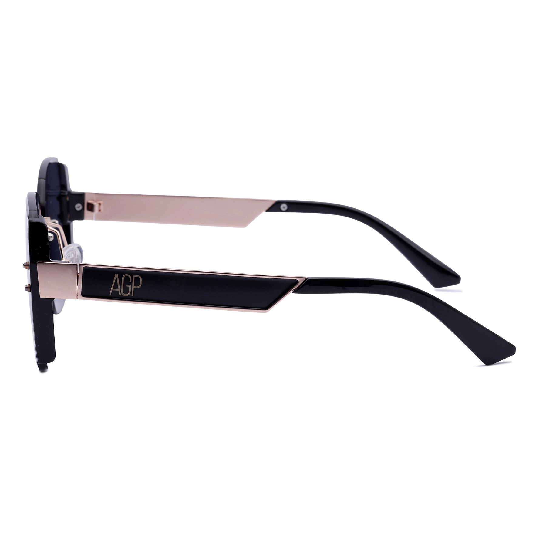 AGP PARIS Women's Bold Square Acetate Gradient Lens UV400 Sunglasses