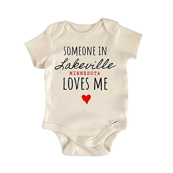 NOFO VIBES Unisex Lakeville Minnesota Baby Gift Baby Bodysuit