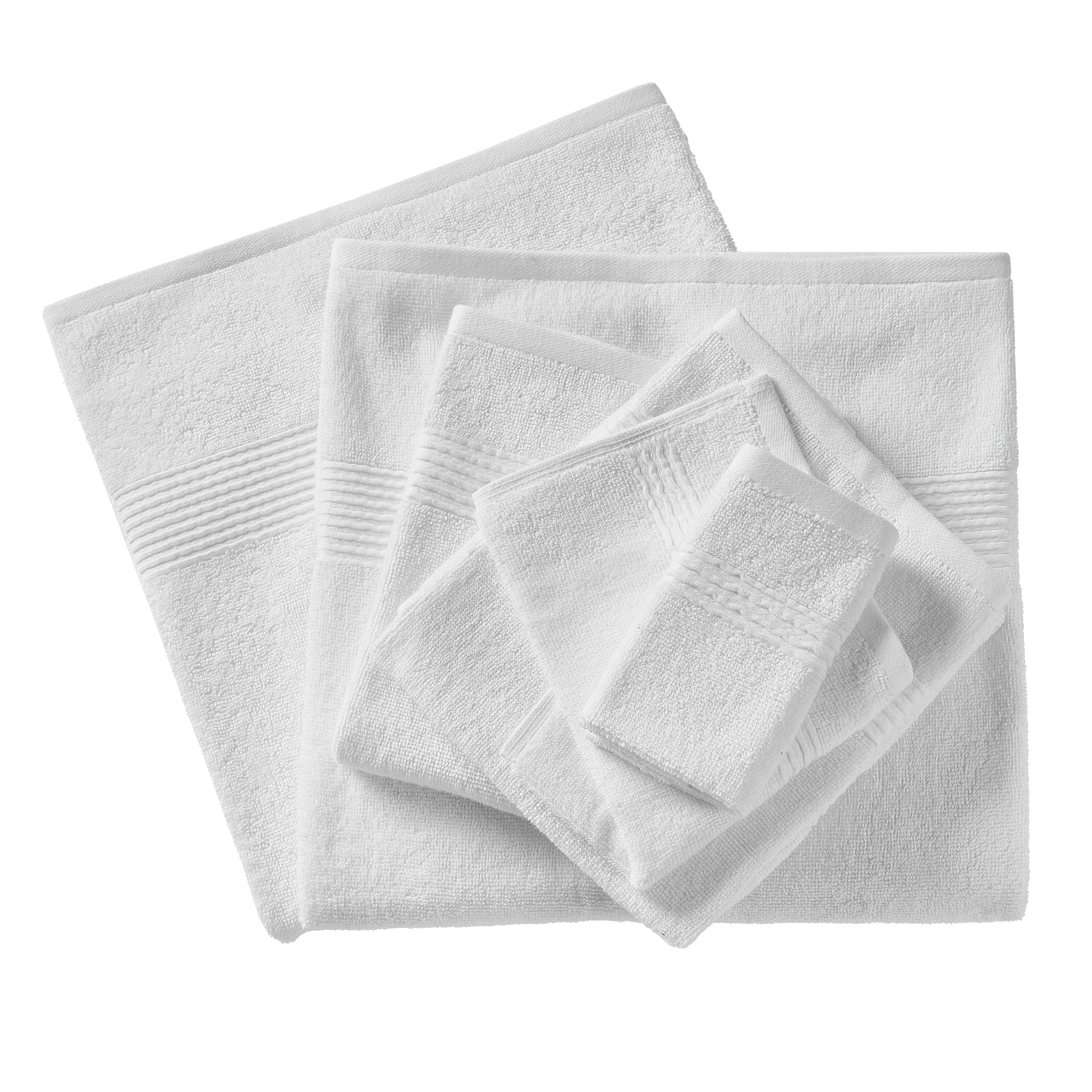 Sweet Home Collection 100% Combed Cotton 8pc Bath Towel Set