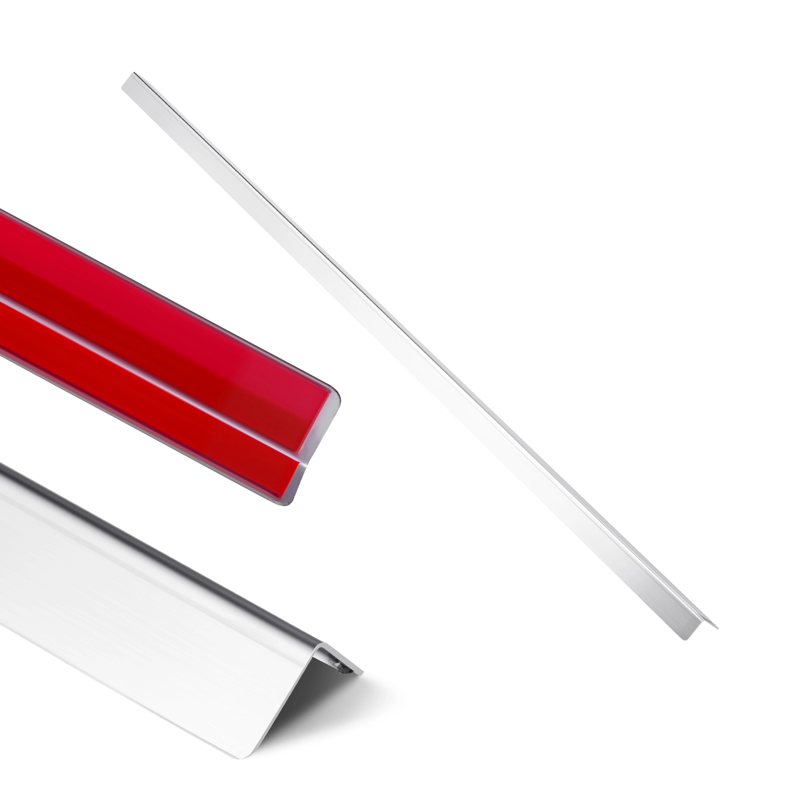 HONGGE Wall Corner Protector Metal Corner Guards Edge Trim 90-Degree Angle for Home Office Commercial Wall Protection