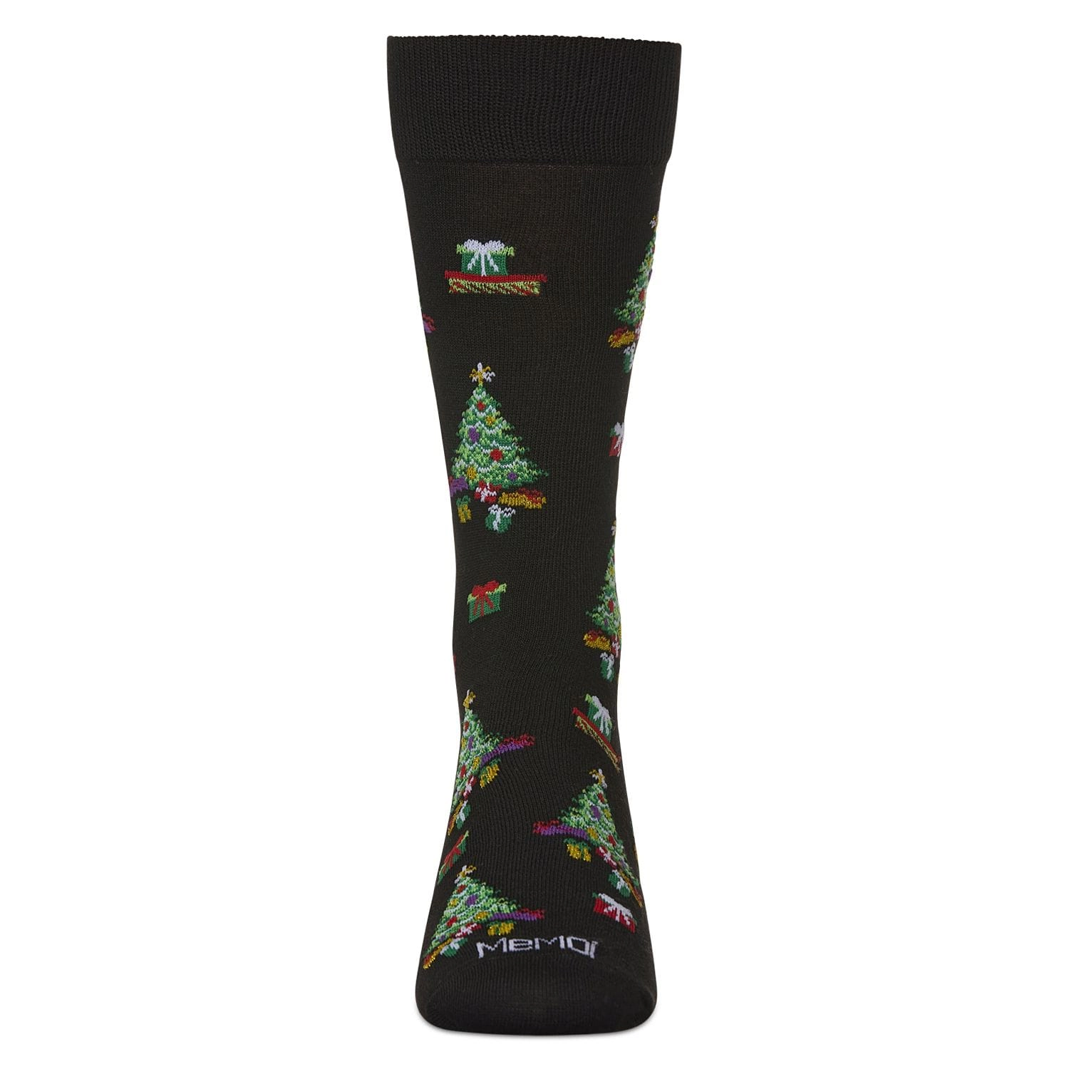 MeMoi Men's Gifted Trees Holiday Crew Socks