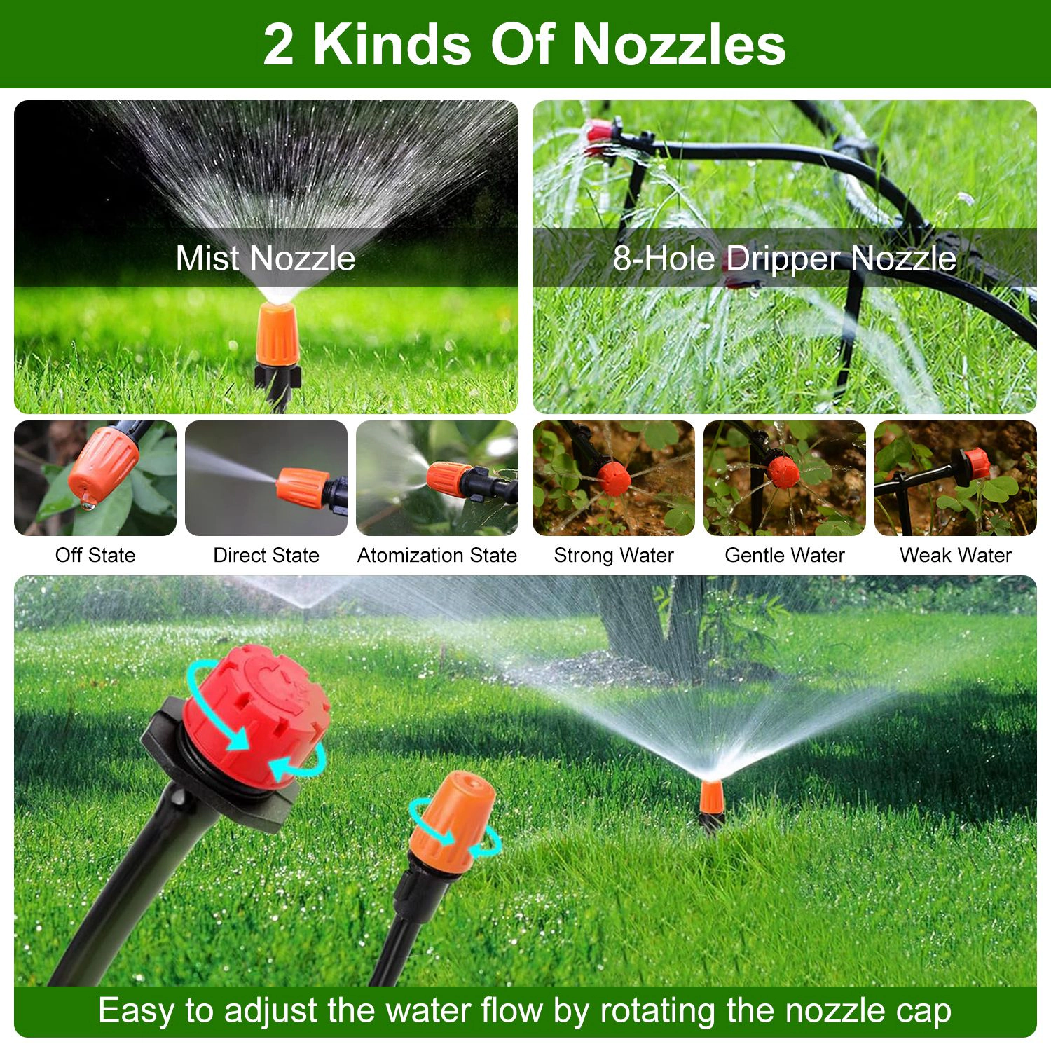 GBruno Automatic Drip Irrigation System Kit