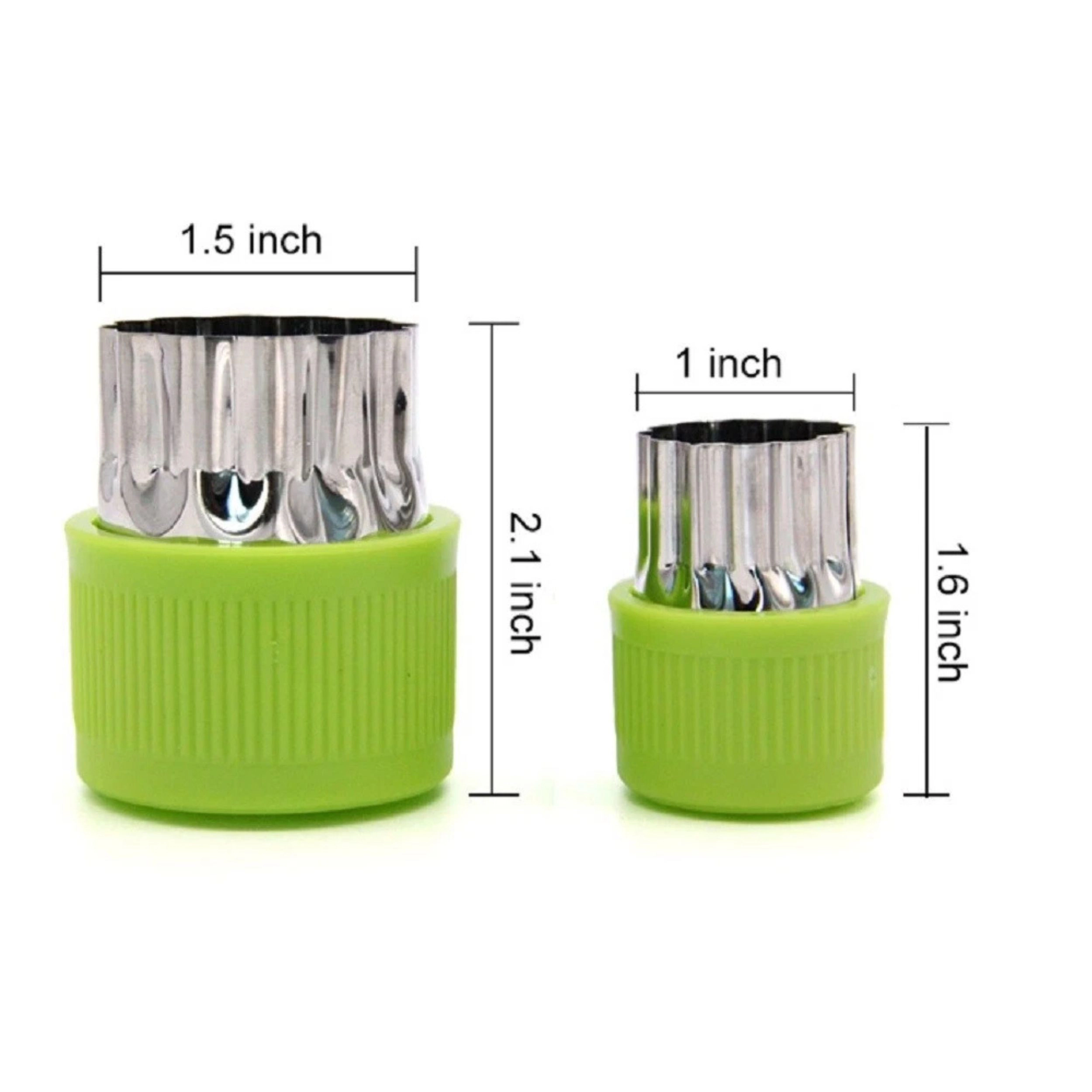 Home Collection 9-Piece Stainless Steel Fruit & Vegetable Cutter Shape Mold Set