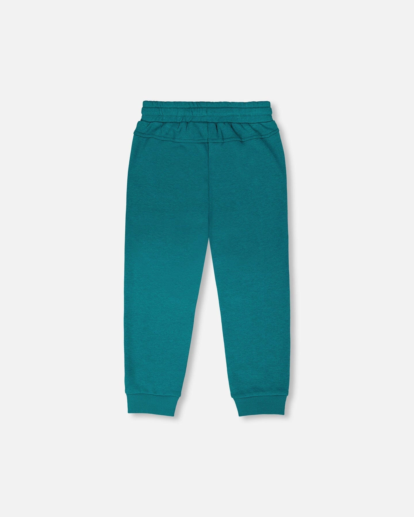 Deux par Deux Boys French Terry Cross Seam Drawstring Waist Sweatpants