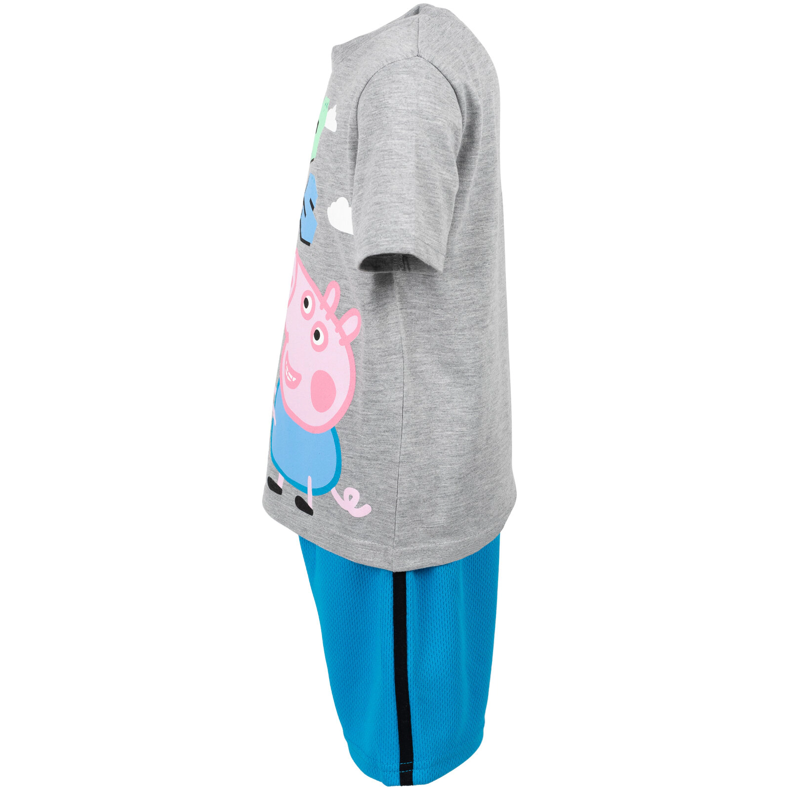Peppa Pig George Pig Boys' Athletic 2-Piece T-Shirt and Shorts Set