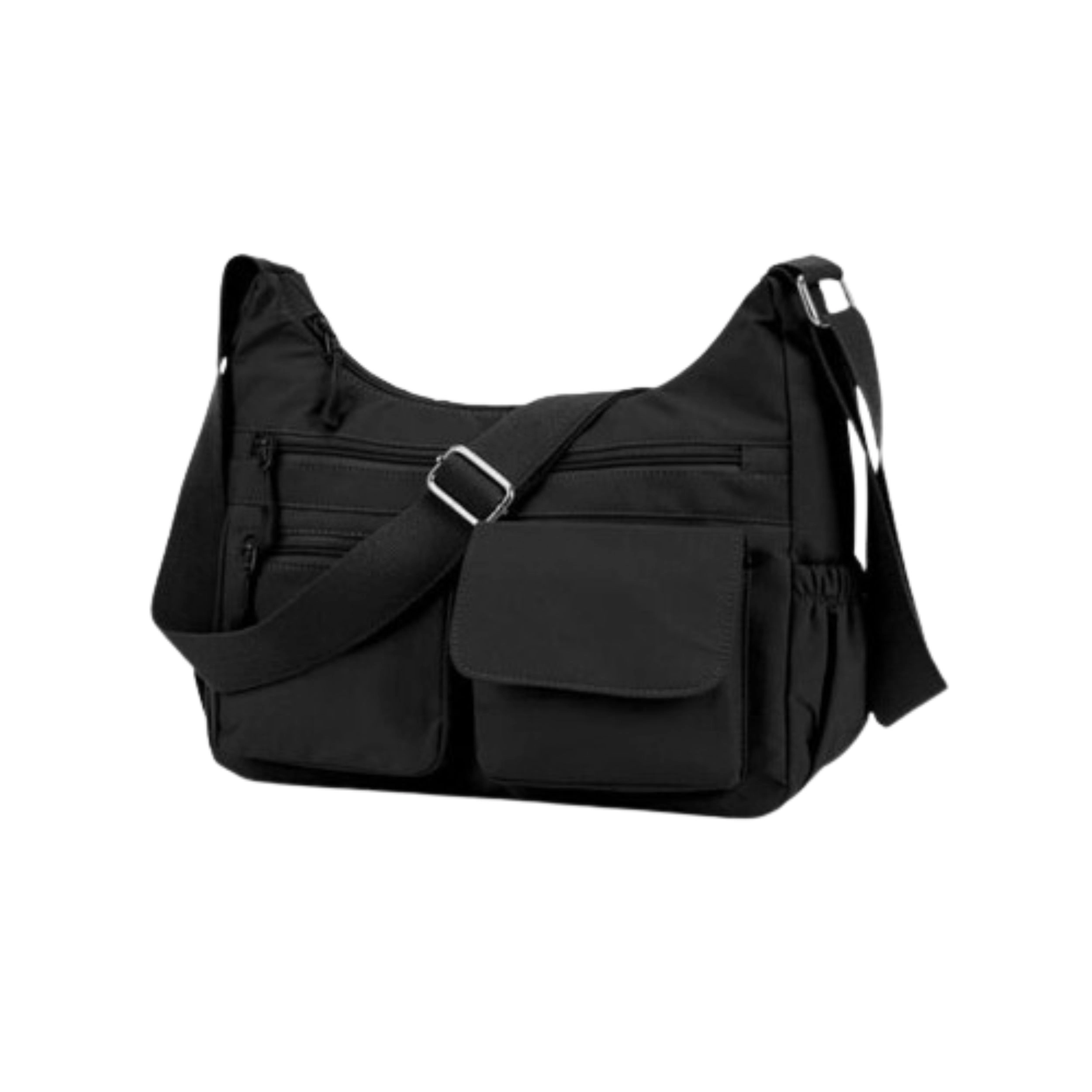 Home Collection Women’s Waterproof Nylon Crossbody Bag with Anti Theft Pocket