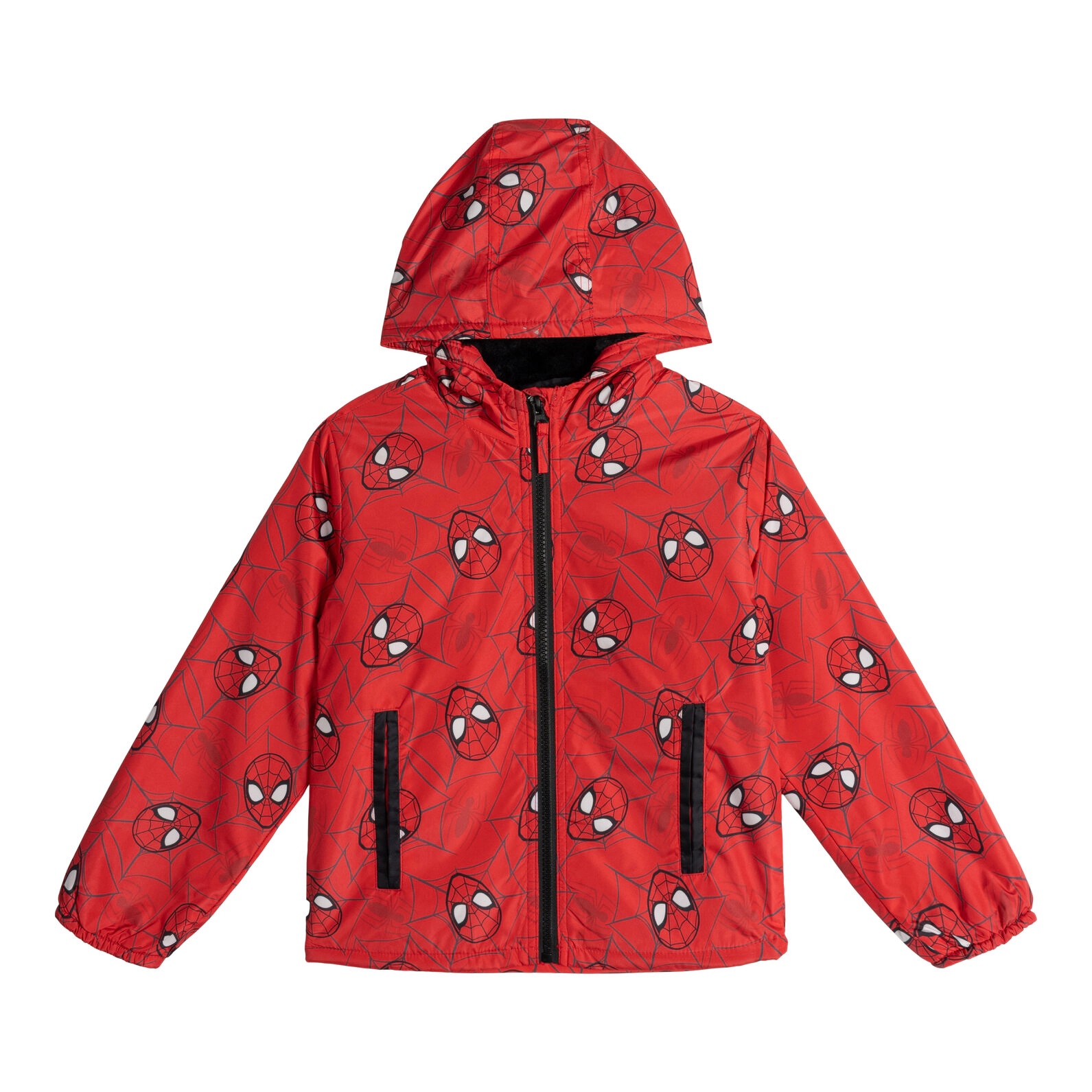 Marvel Spider-Man Boys' Zip-Up Hooded Jacket