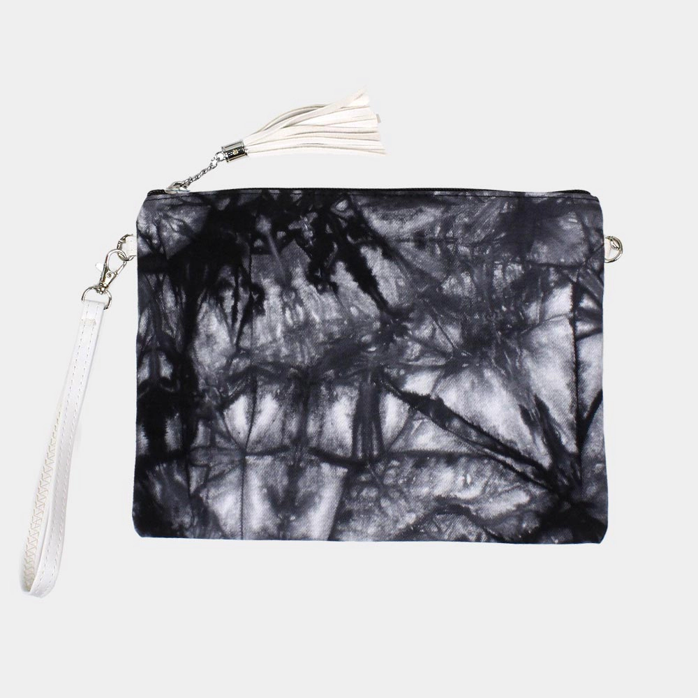 Fashnzfab Tie Dye Wristlet Clutch / Crossbody Bag