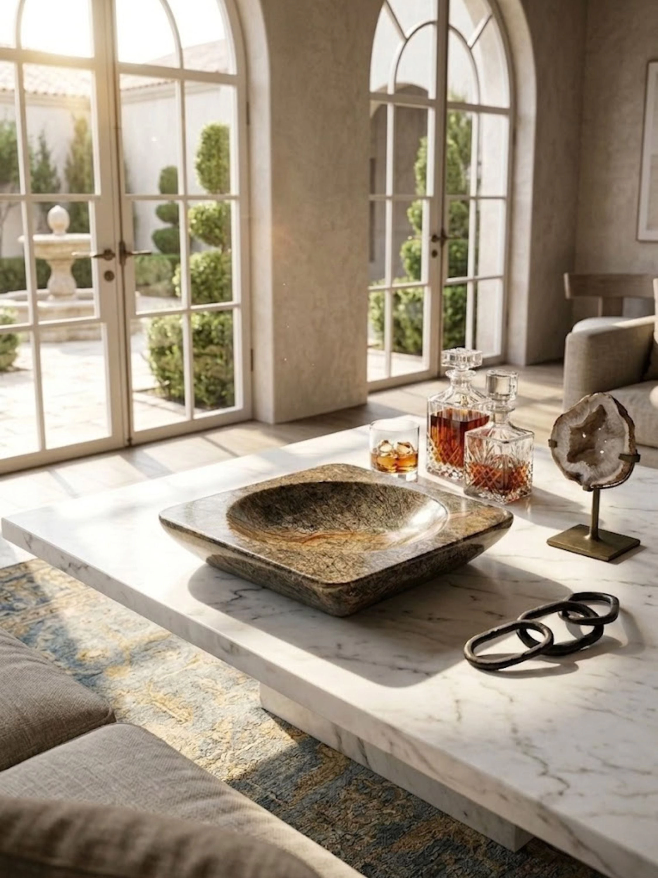 GAURI KOHLI Selva Marble Bowl