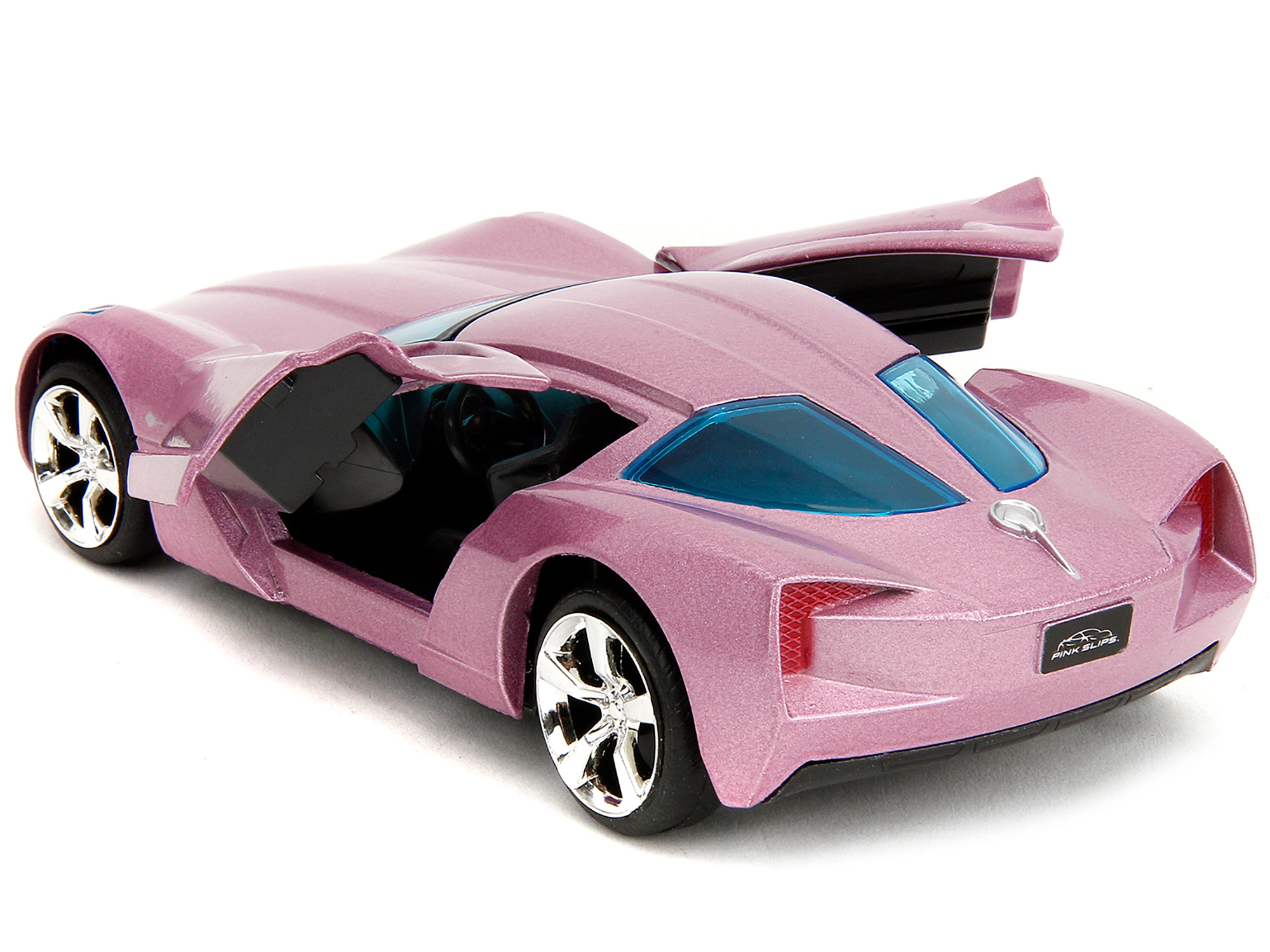 Jada 2009 Chevrolet Corvette Stingray Concept Pink Metallic with Blue Tinted Windows "Pink Slips" Series 1/32