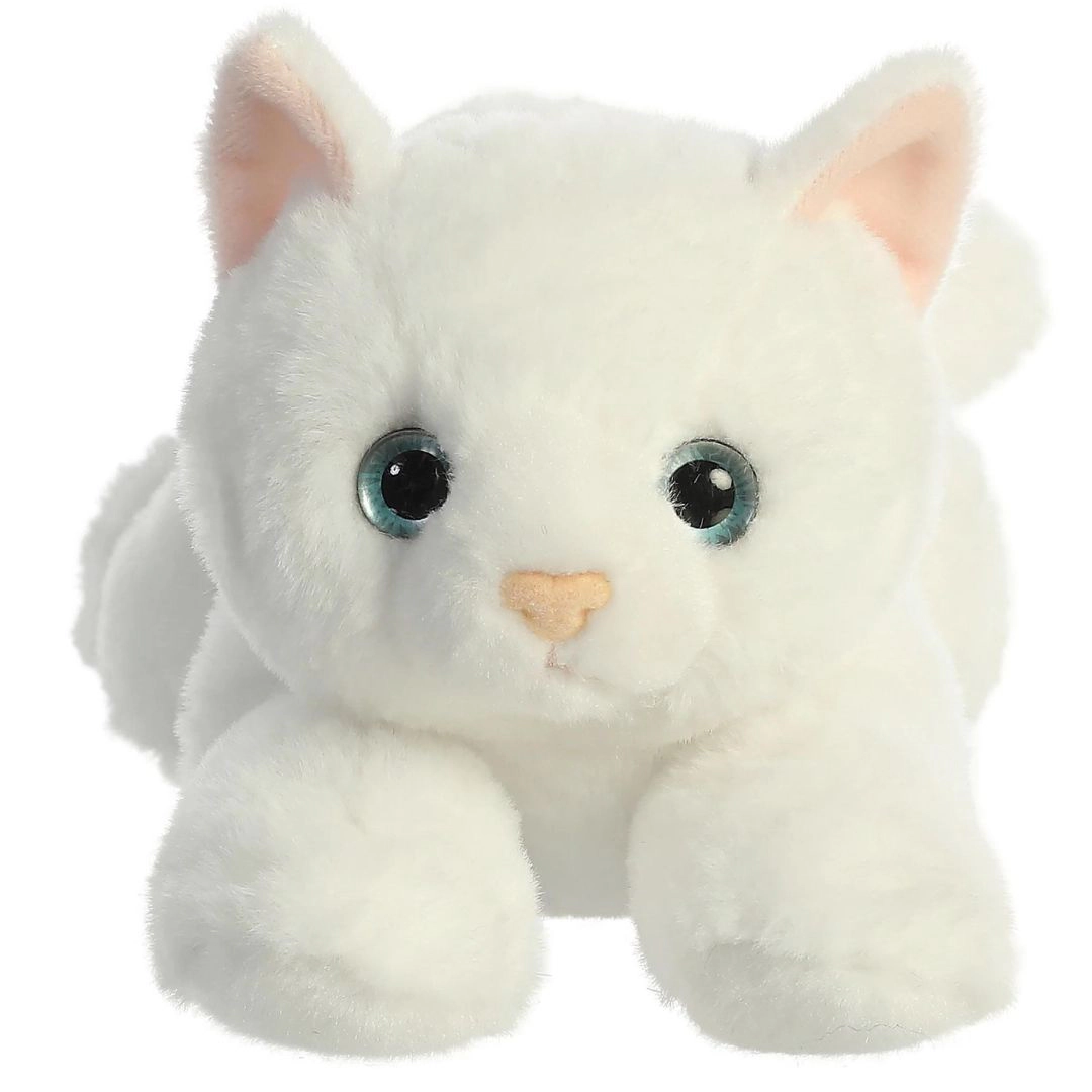Aurora Flopsie Precious White Kitty Cat 12-Inch Stuffed Animal Plush