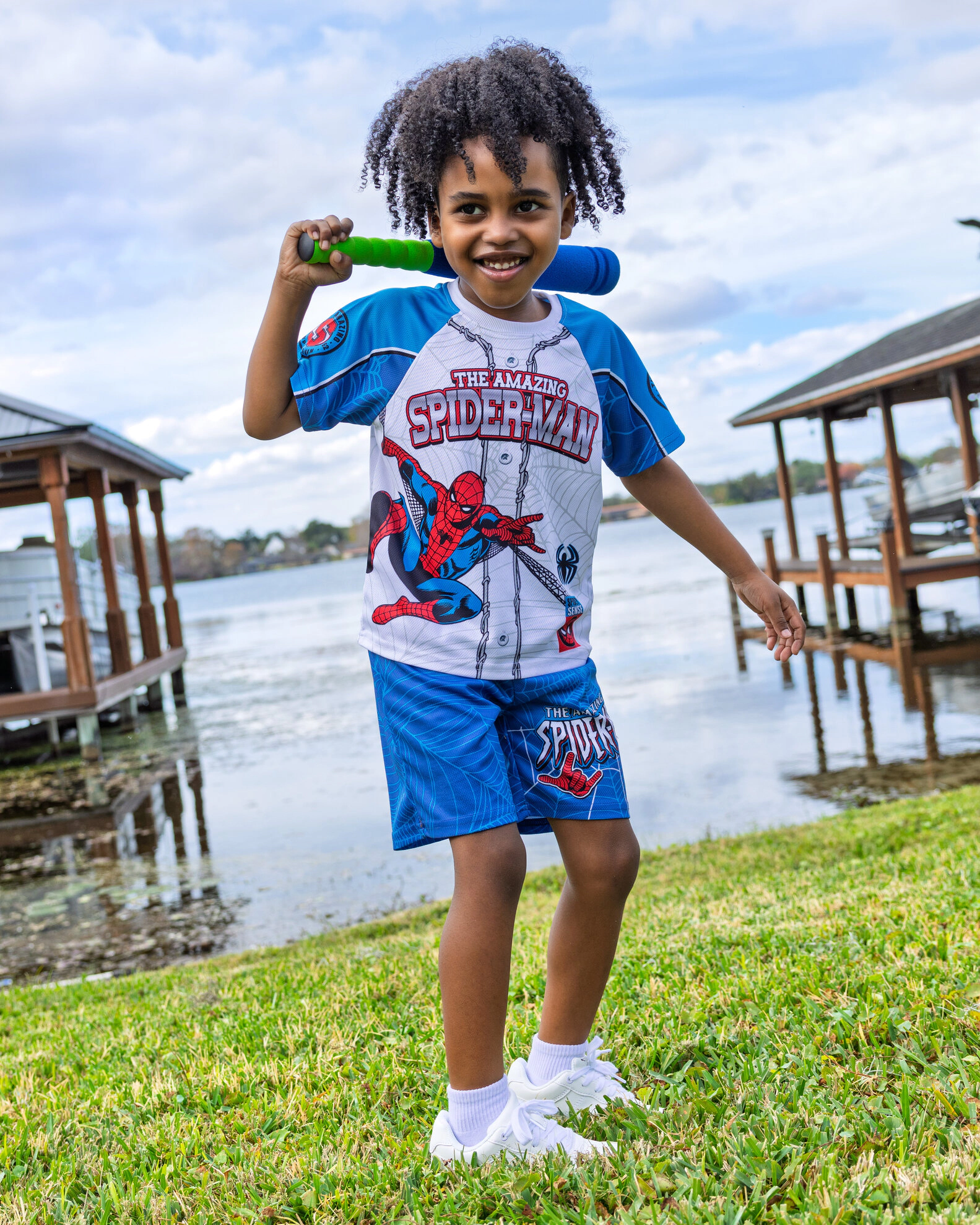 Marvel Boys' 2-Piece Athletic Tee and Shorts Set