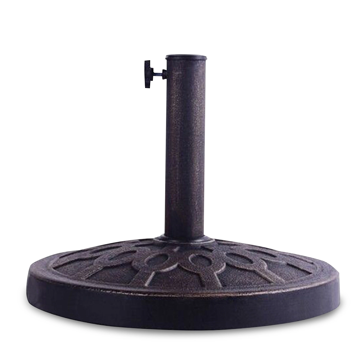 Hivvago 30Lbs 18 Inches Heavy Duty Outdoor Patio Market Umbrella Base