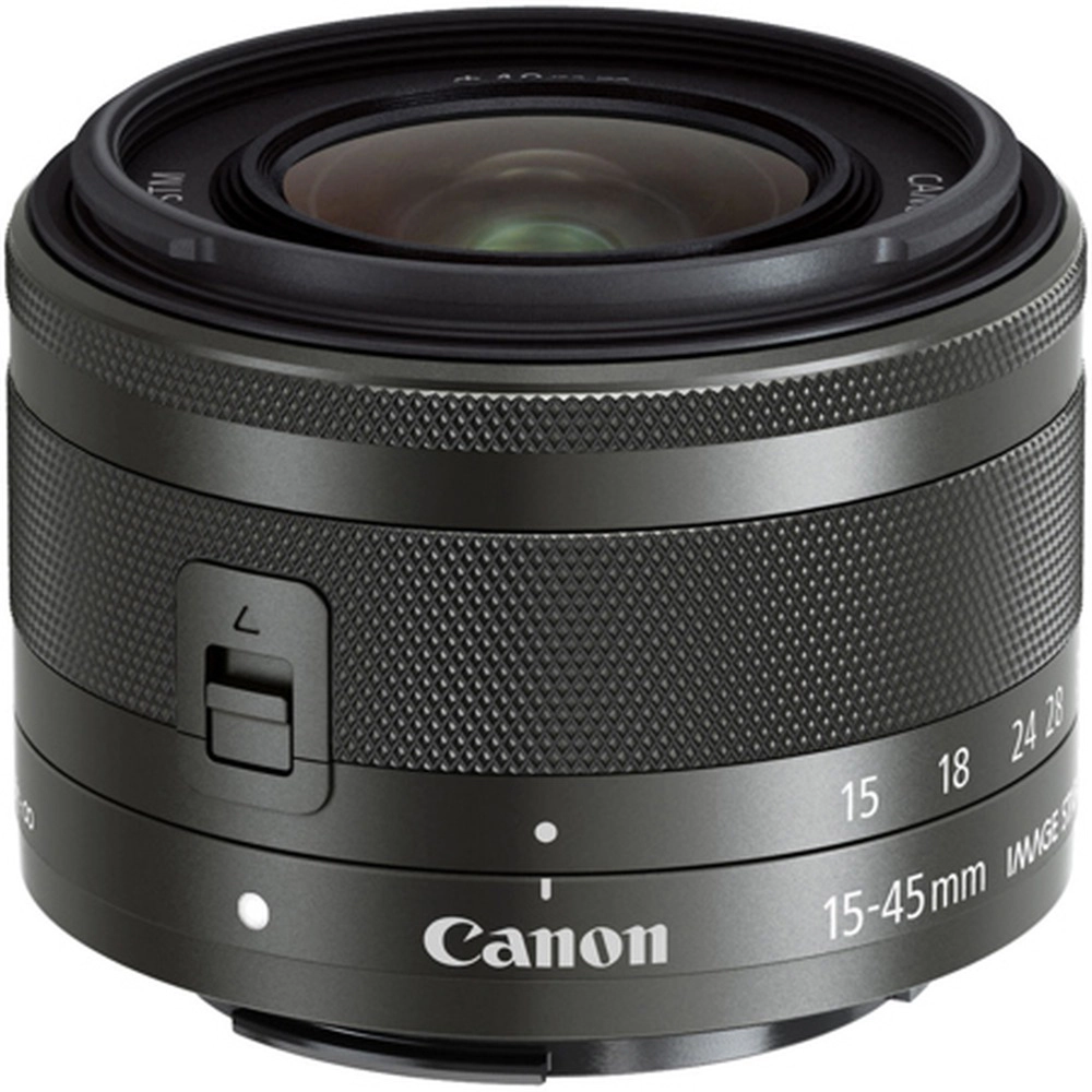 Canon EF-M Zoom Lens for Canon EF-M - 15mm-45mm - F/3.5-6.3 Graphite