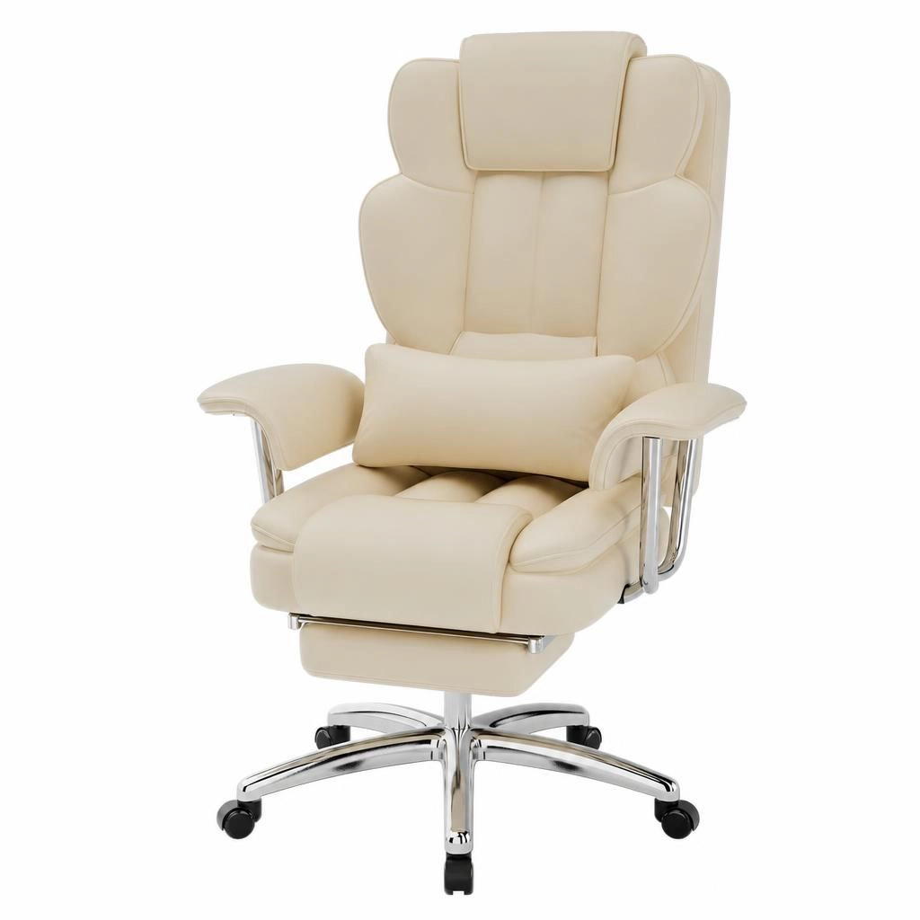 GOODSILO Ergonomic PU Leather Adjustable Office Chair