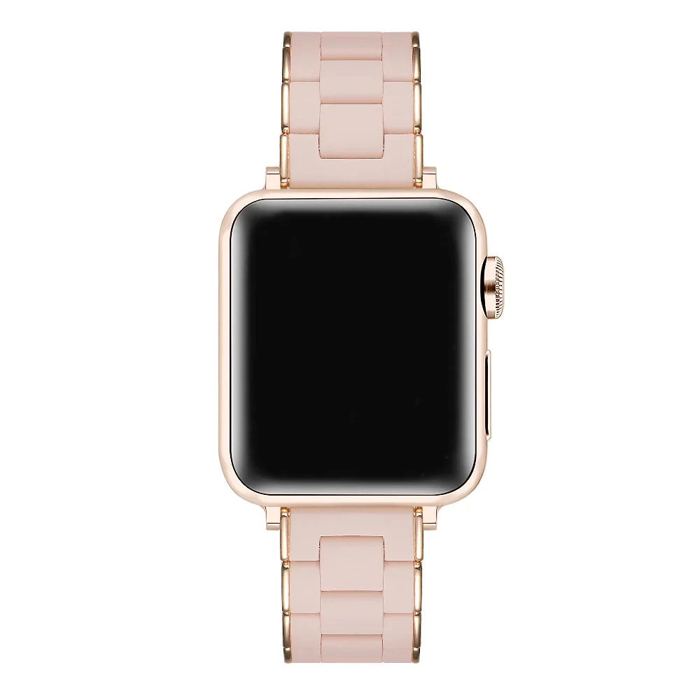 Posh Tech Unisex Orla Silicone + Metal Band for Apple Watch